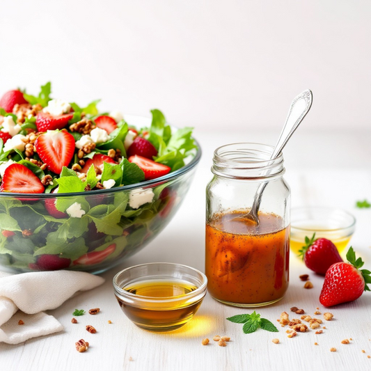 Strawberry Vanilla Balsamic Vinaigrette
