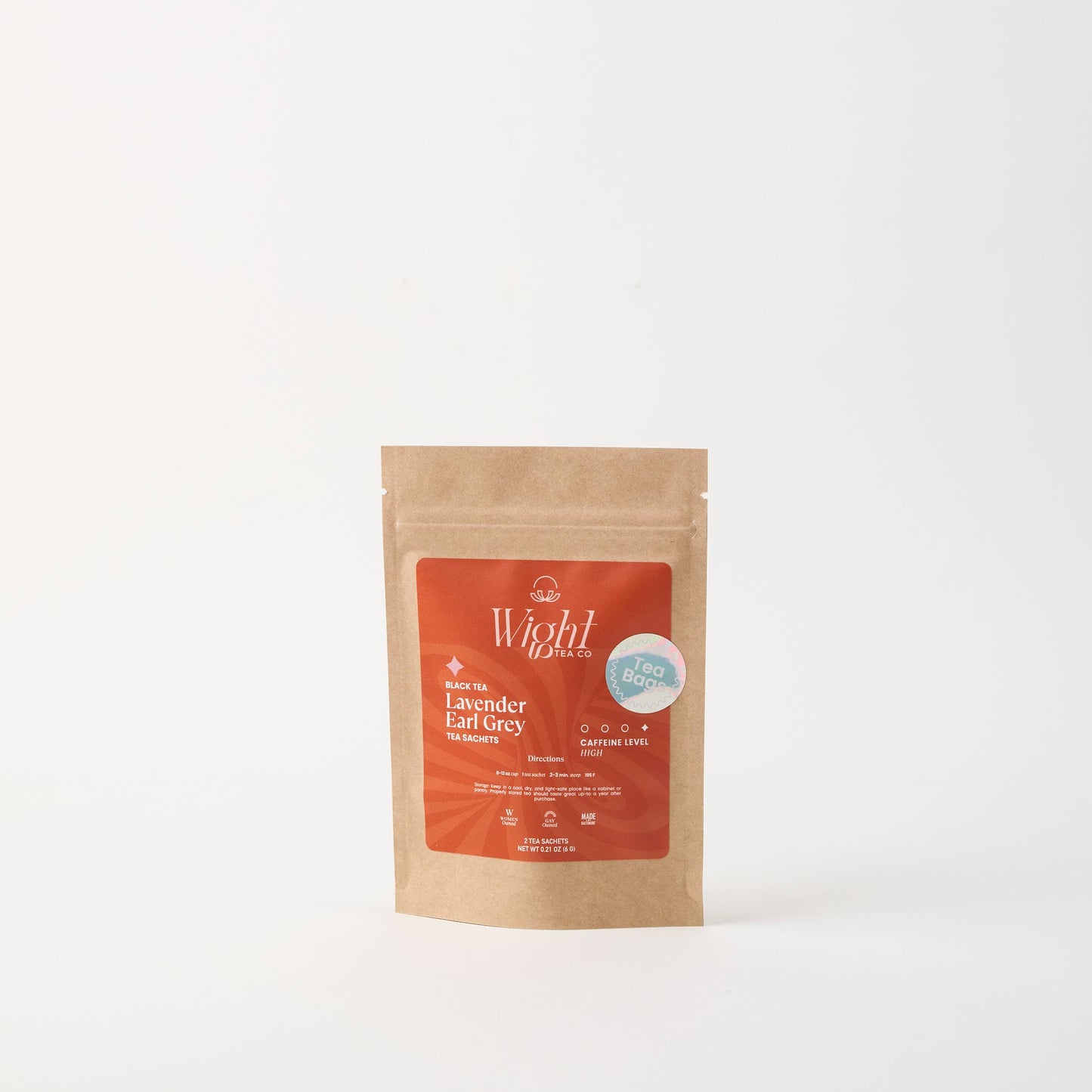 Wight Tea Company - Mini Black Tea Teabag Pouch: English Breakfast