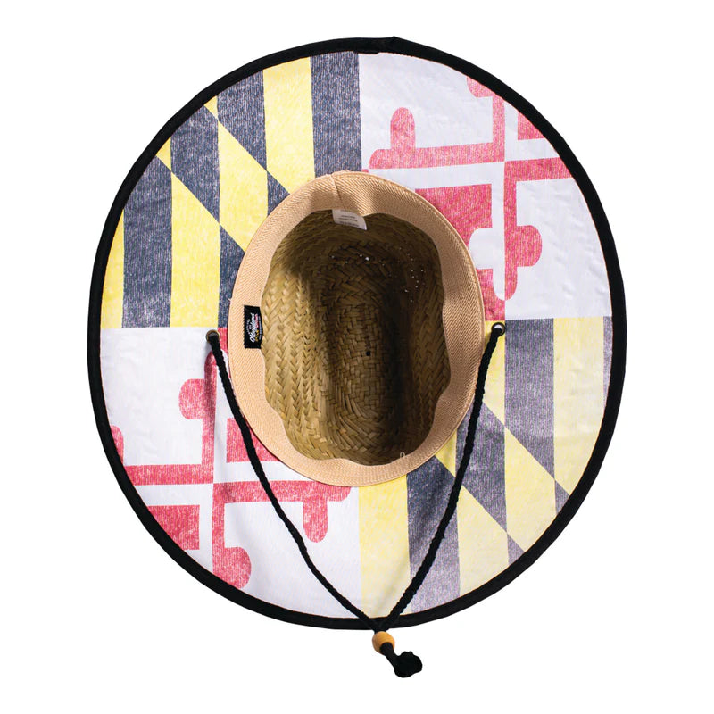 MD flag Crab Lifeguard Hat