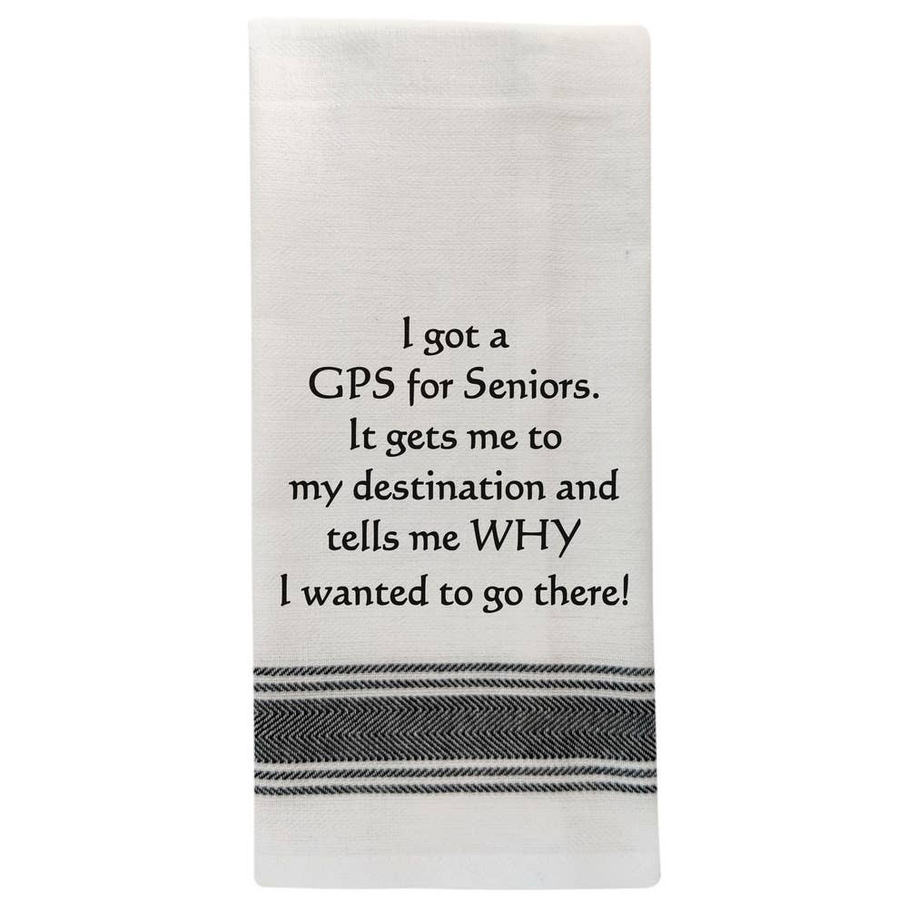 Wild Hare Designs - BB-I-383 I got a GPS for seniors...