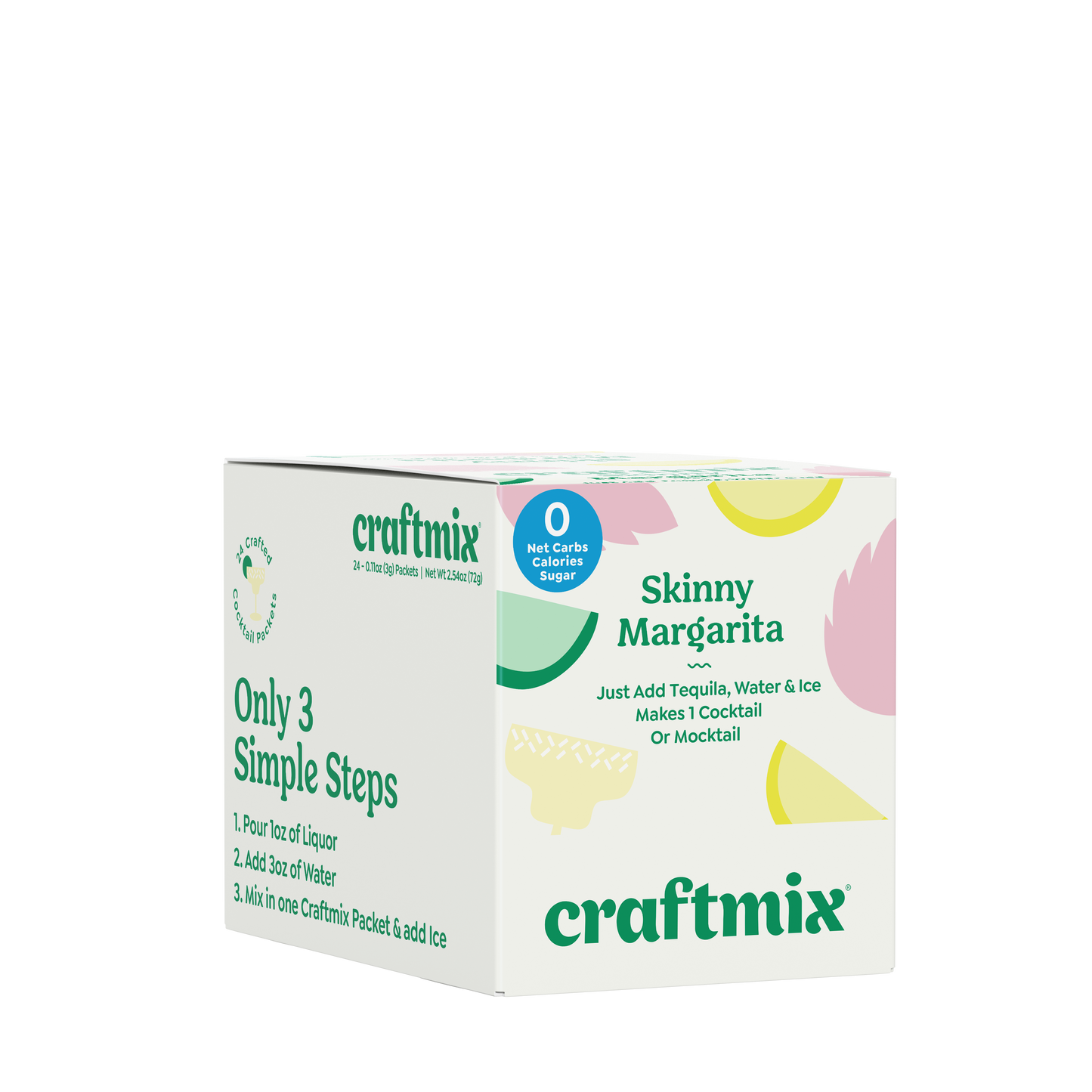 Craftmix | Skinny Margarita Cocktail / Mocktail Mixer - Individuals