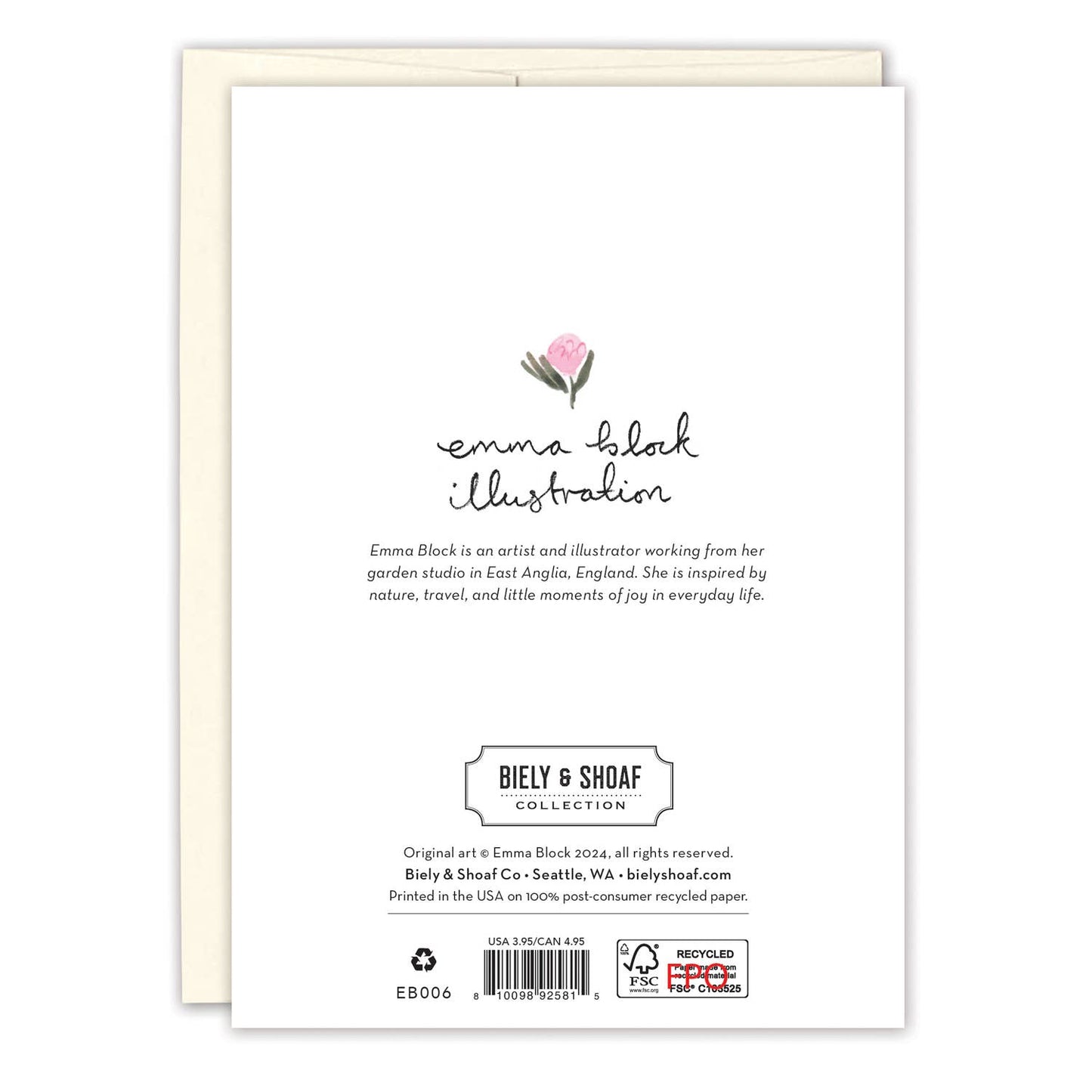 Biely & Shoaf - Flower Market Thank You Card