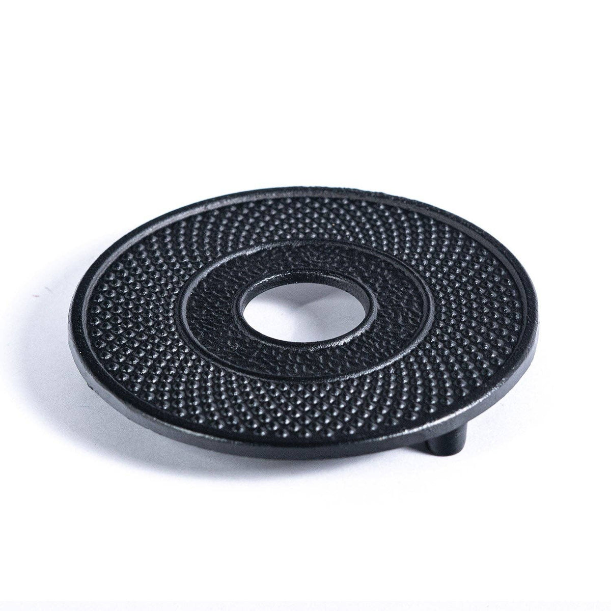 5.3"D Cast Iron Hobnail Teapot Trivet Stand