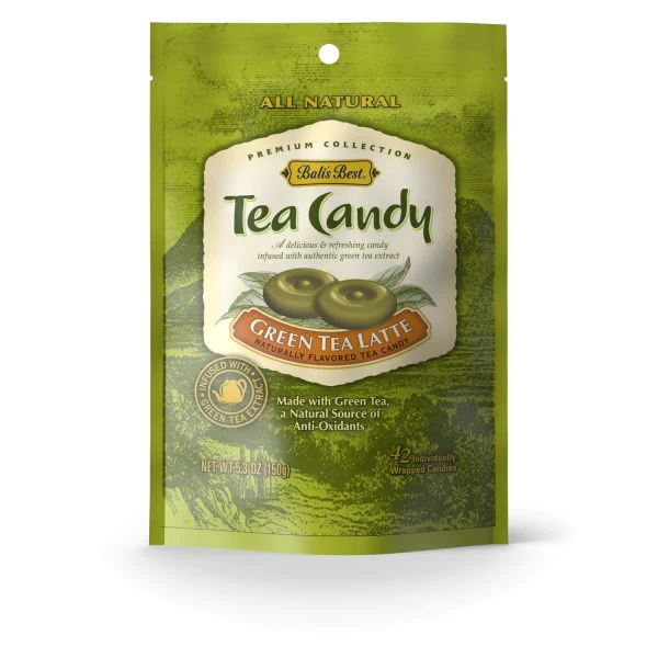 Bali's Best Green Tea Latte Candy, 5.3oz Bag