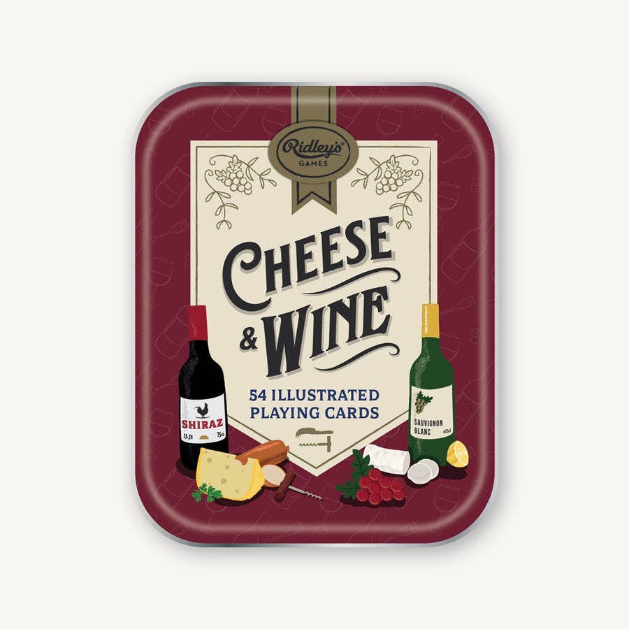 Chronicle Books - Cheese and Wine Playing Cards