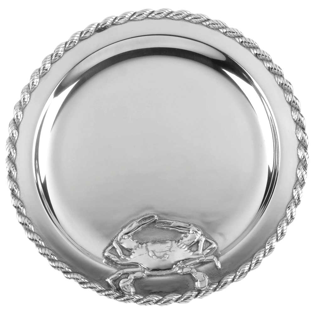 Salisbury Pewter 14" Round Crab Tray