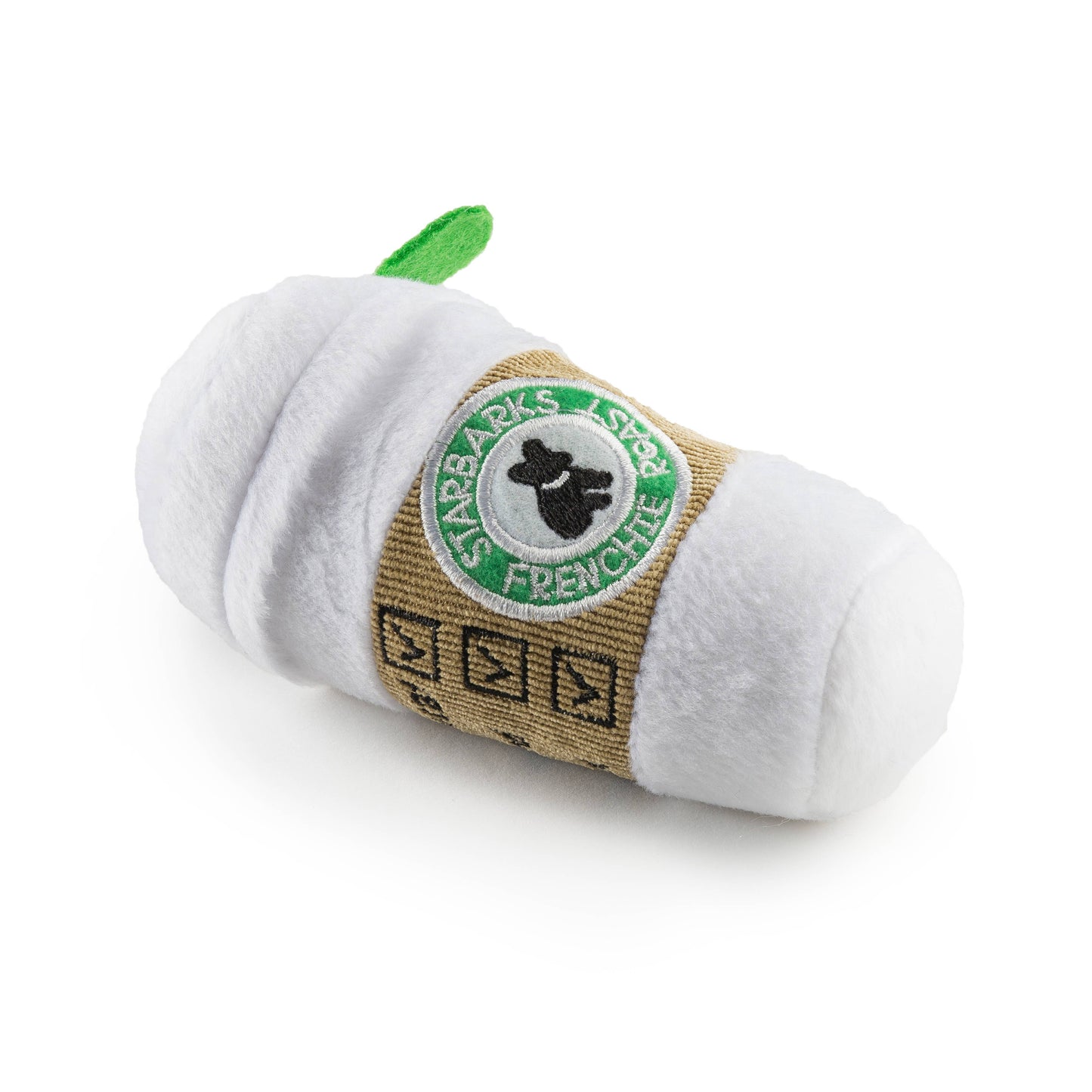 Haute Diggity Dog - Starbarks Coffee Cup W/ Lid Squeaker Dog Toy: XL