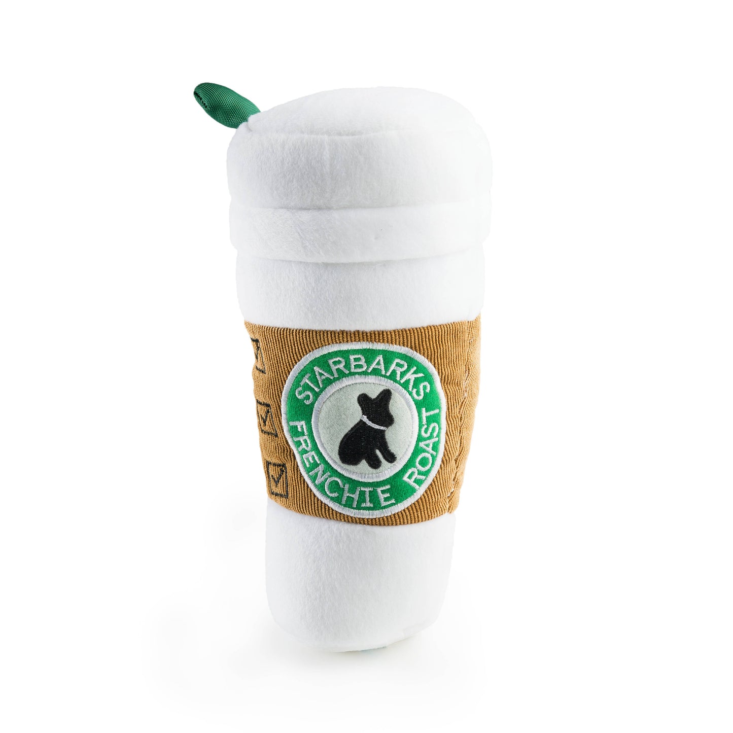 Haute Diggity Dog - Starbarks Coffee Cup W/ Lid Squeaker Dog Toy: XL