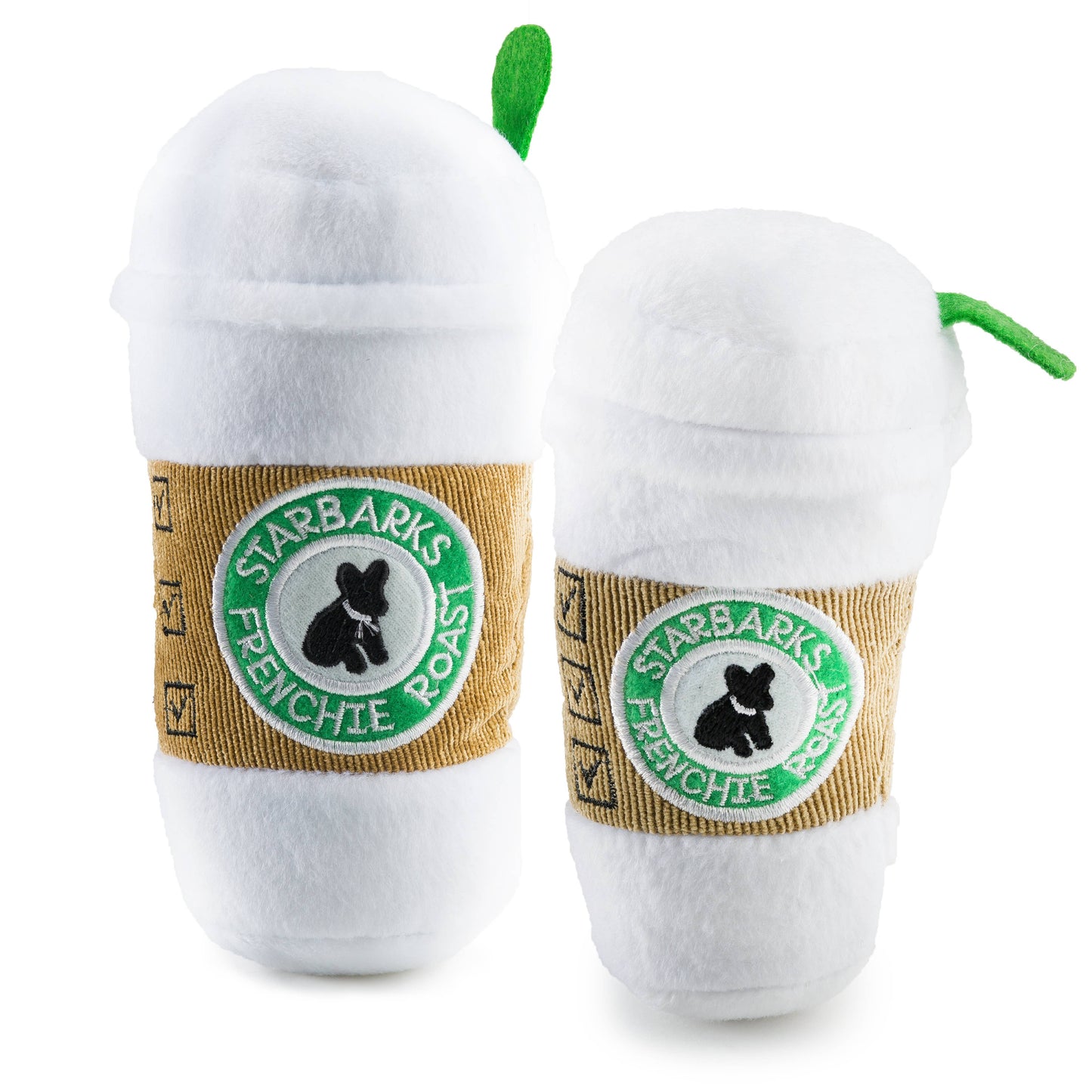 Haute Diggity Dog - Starbarks Coffee Cup W/ Lid Squeaker Dog Toy: XL