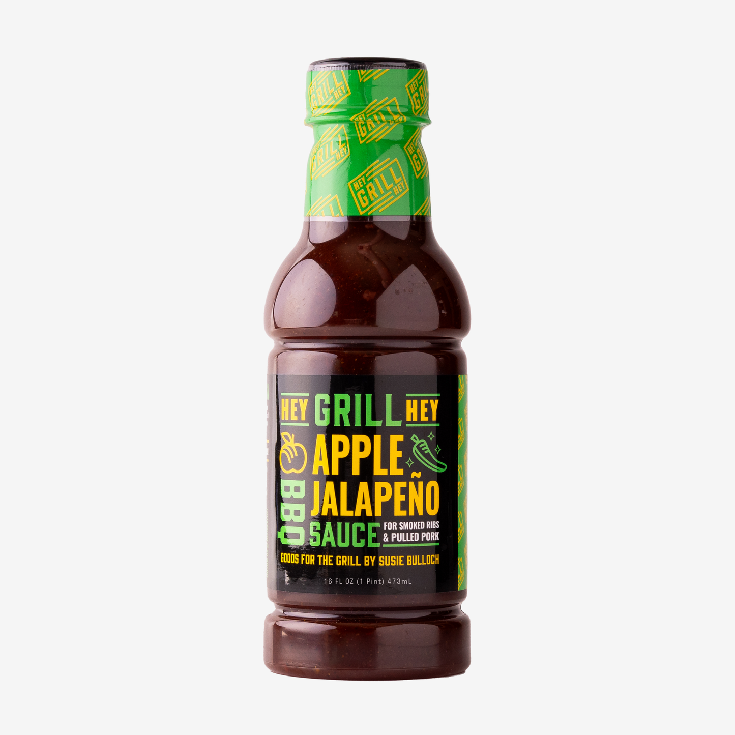 Hey Grill Hey - Apple Jalapeño BBQ Sauce: 16oz