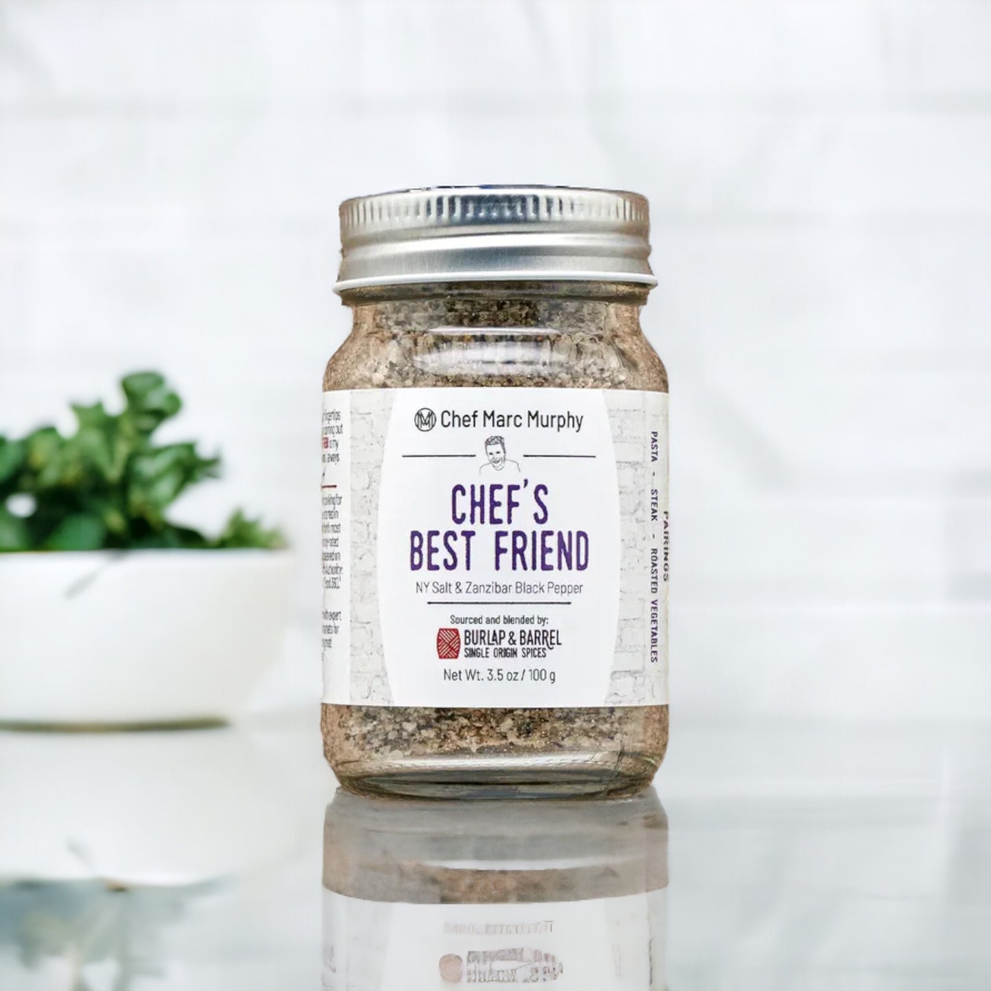 Burlap & Barrel | Chef's Best Friend - Single Origin Salt & Pepper Spice Blend