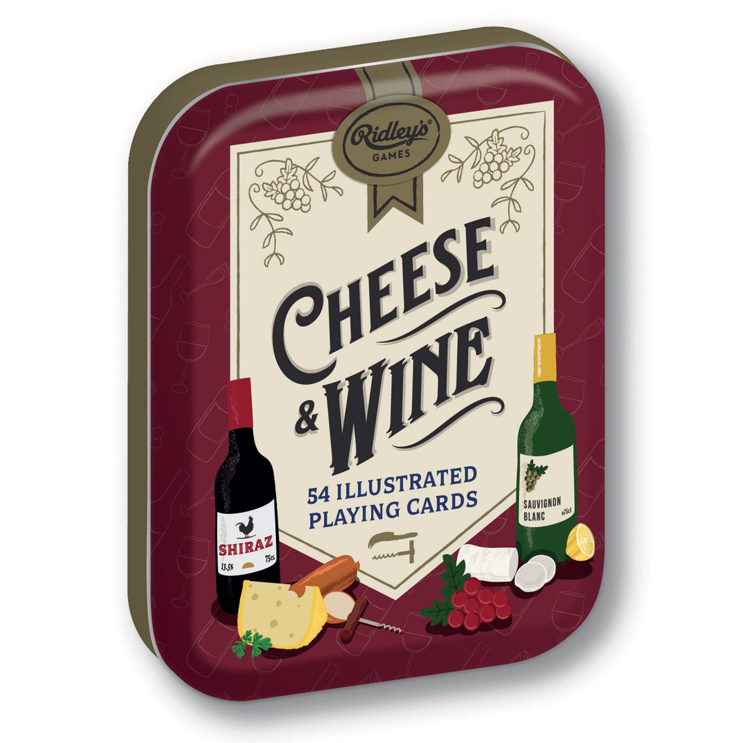 Chronicle Books - Cheese and Wine Playing Cards