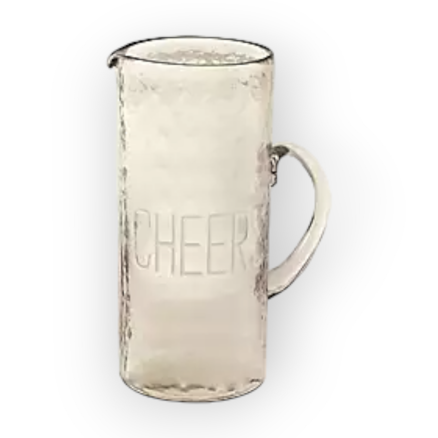 Mud Pie Cheers Glass Pitcher