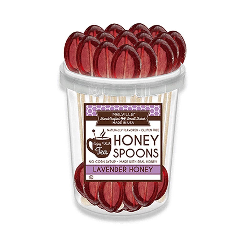 Melville Candy Company - Lavender Honey Spoons