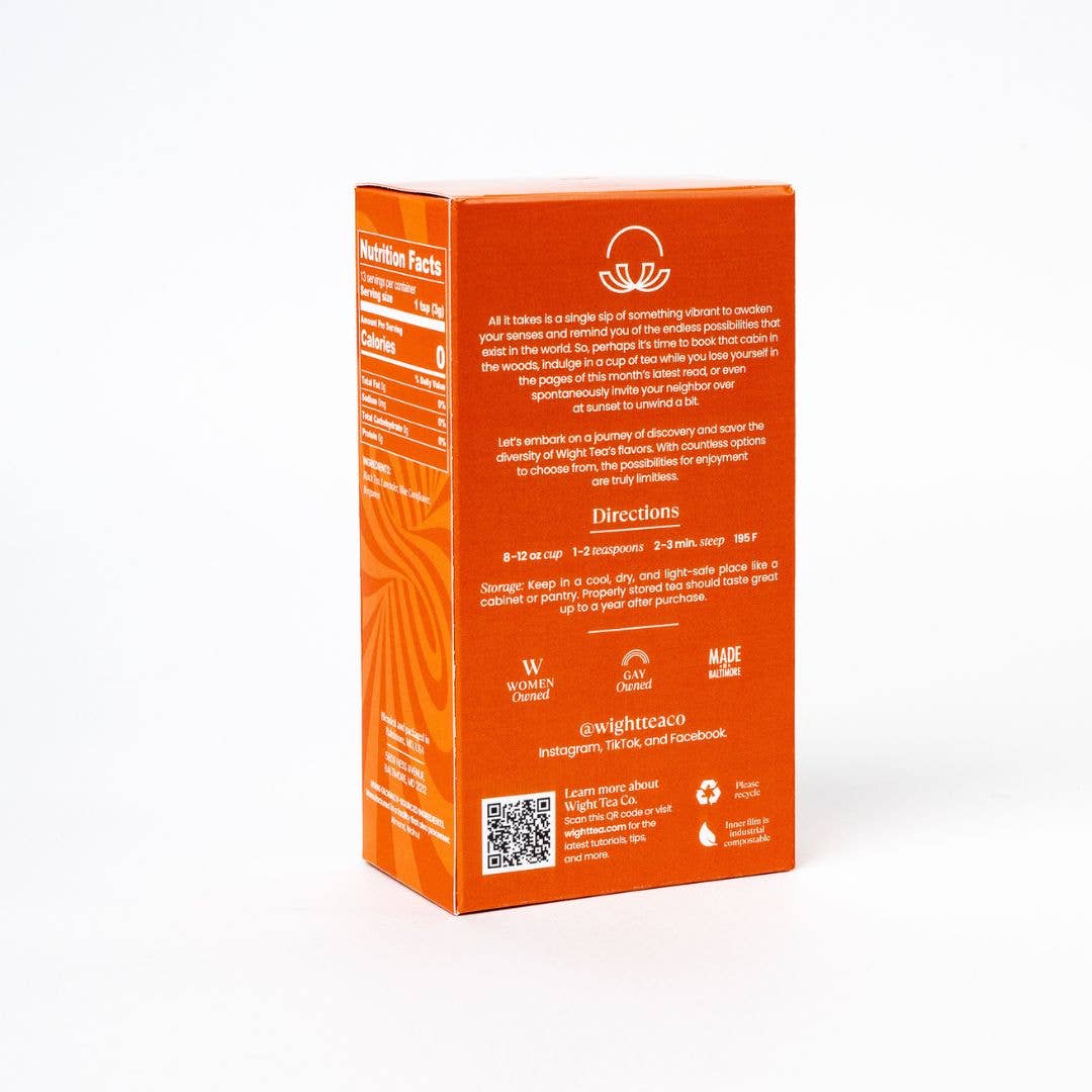 Wight Tea Company - Loose Leaf Black Tea: Smoked Chai