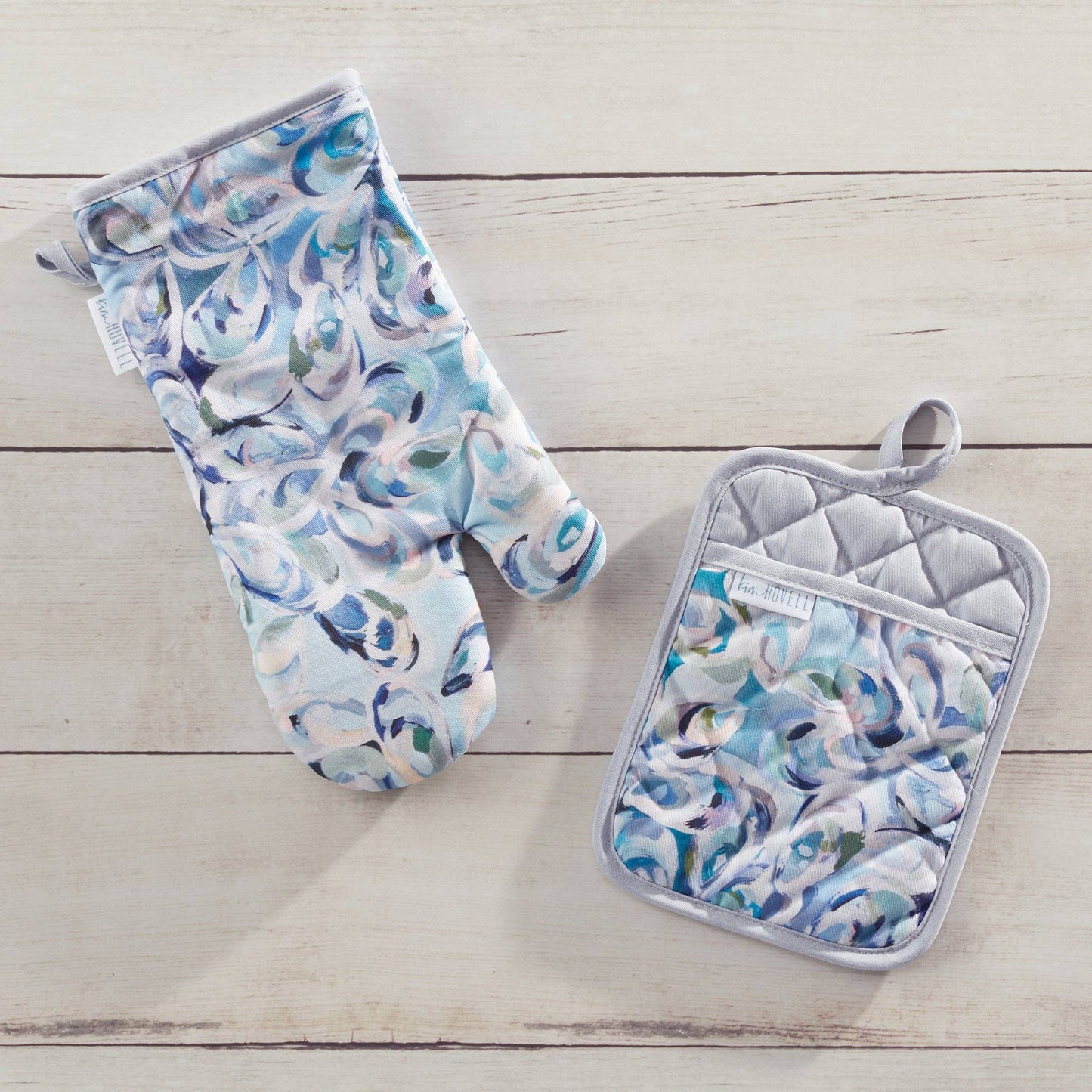 Kim Hovell Art - Oven Mitt - Atlantic Reef