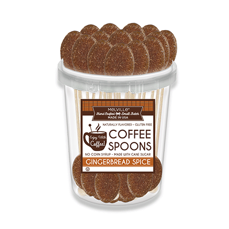 Melville Candy Company - Gingerbread Spice Coffee Spoons