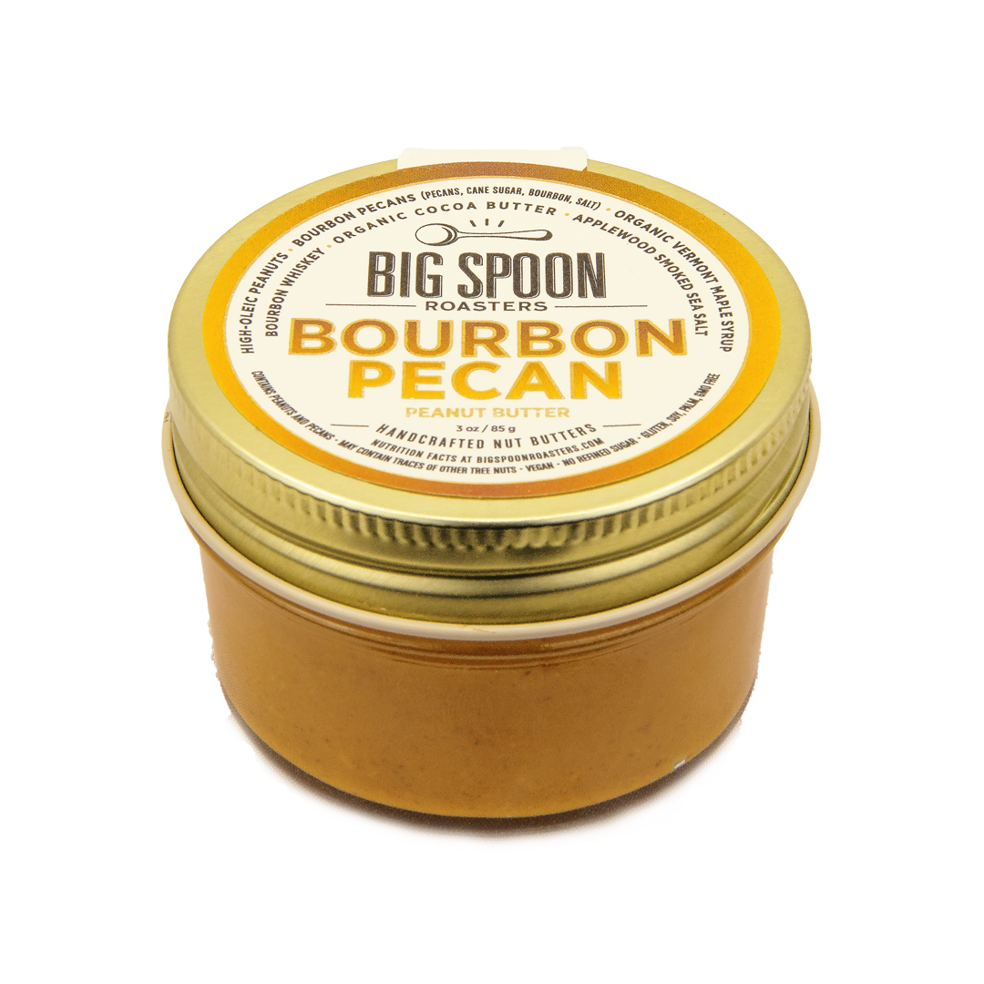 Big Spoon Roasters - Bourbon Pecan Peanut Butter: 13 oz Jar