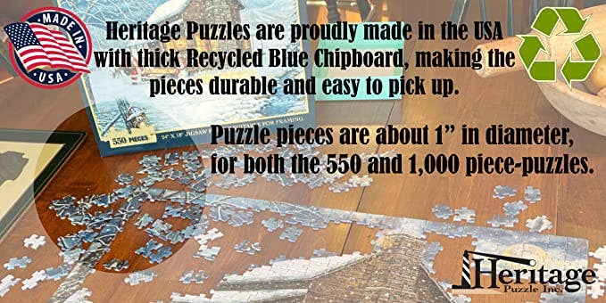 Heritage Puzzle - Crab Catch 550 piece Puzzle