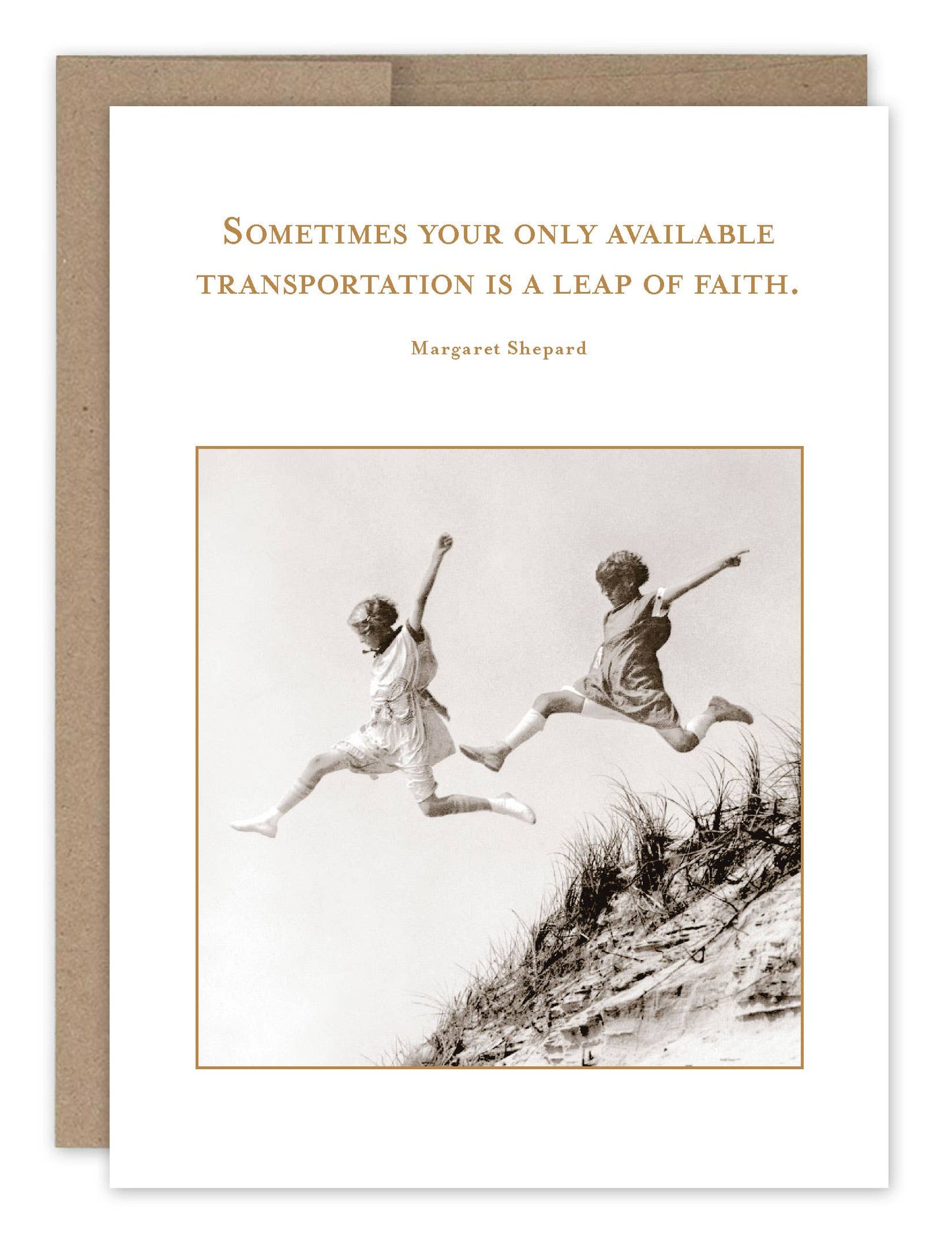 Shannon Martin Design - Leap Of Faith Encouragement Card