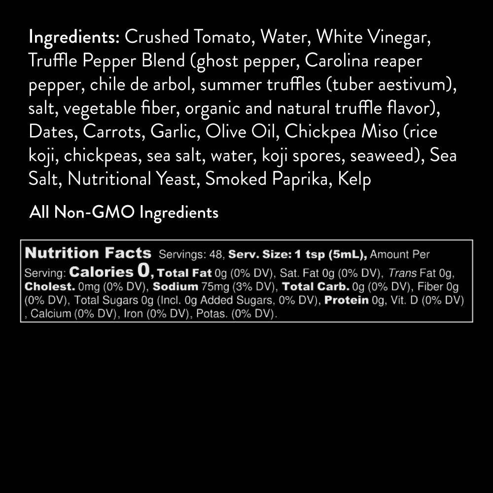 Seed Ranch Flavor Co - Truffle Fire Hot Sauce