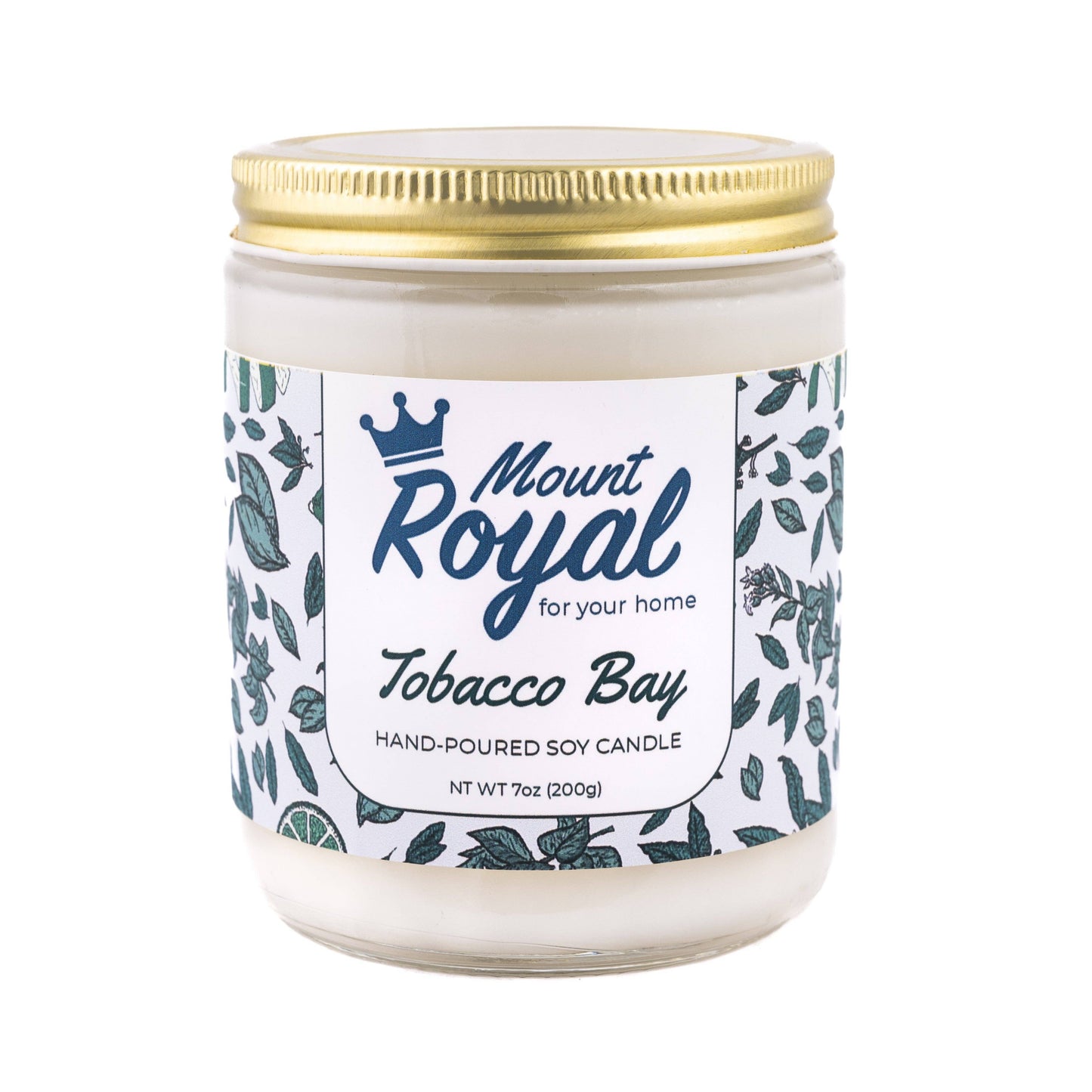 Mount Royal Soaps - Tobacco Bay Soy Wax Candle