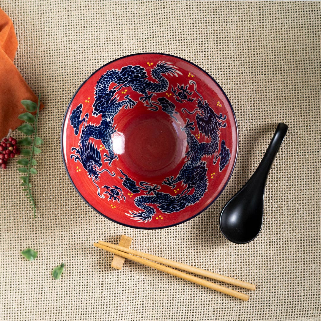 Dragon Ramen Bowl Set | Urban Tokyo