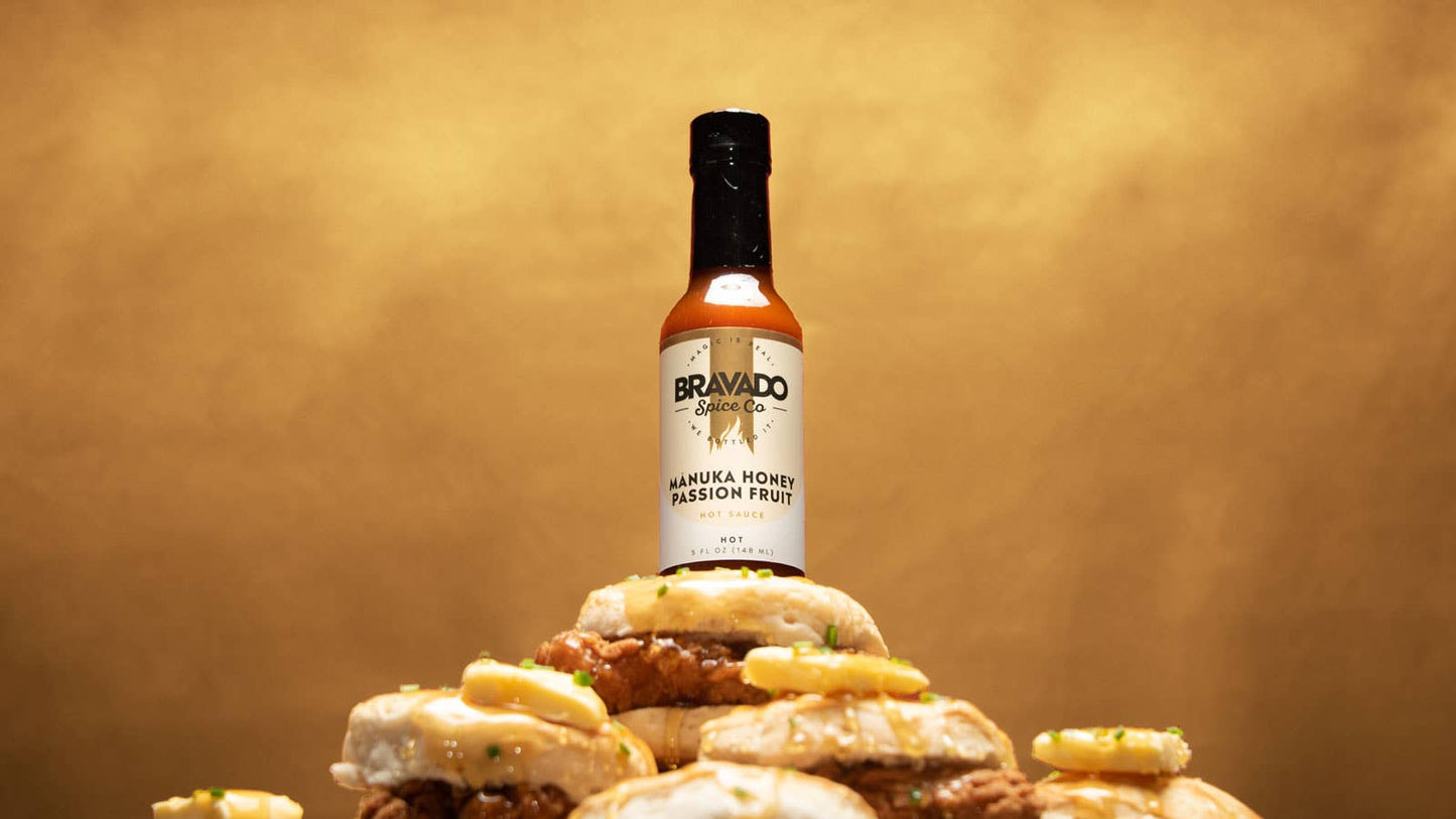 Bravado Spice Co. - Mānuka Honey & Passion Fruit Hot Sauce