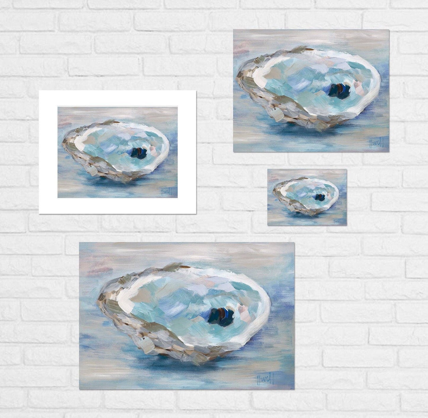 Brackish Oyster Print: Paper / 5 x 7"
