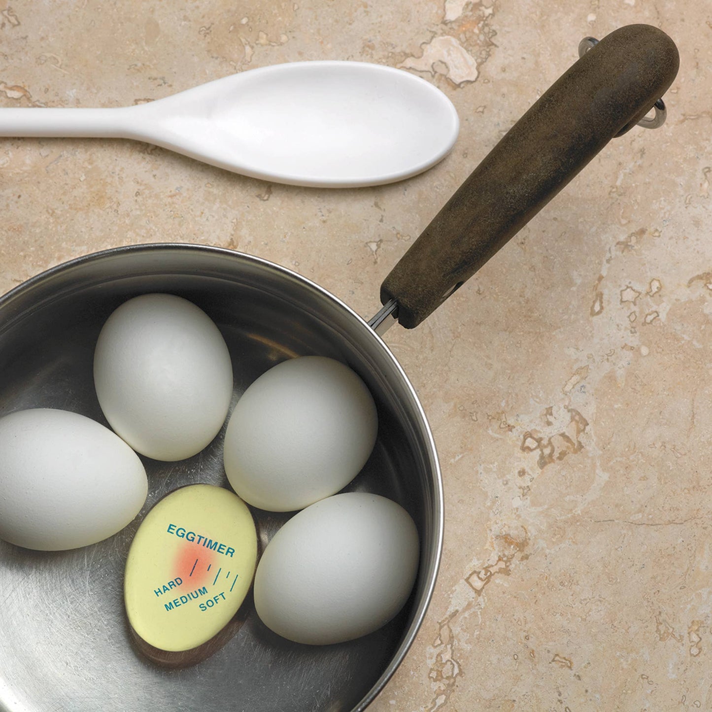 Fox Run Color Changing Egg Timer – Heat-Sensitive Hard, Medium & Soft Boil Indicator