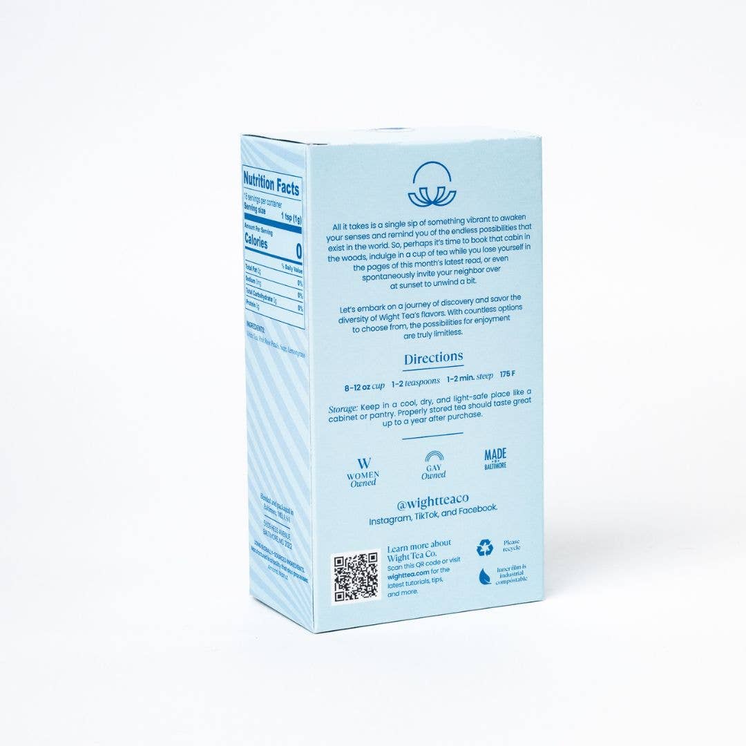 Wight Tea Company - Loose Leaf White Tea Retail Boxes : Sovereign Grey