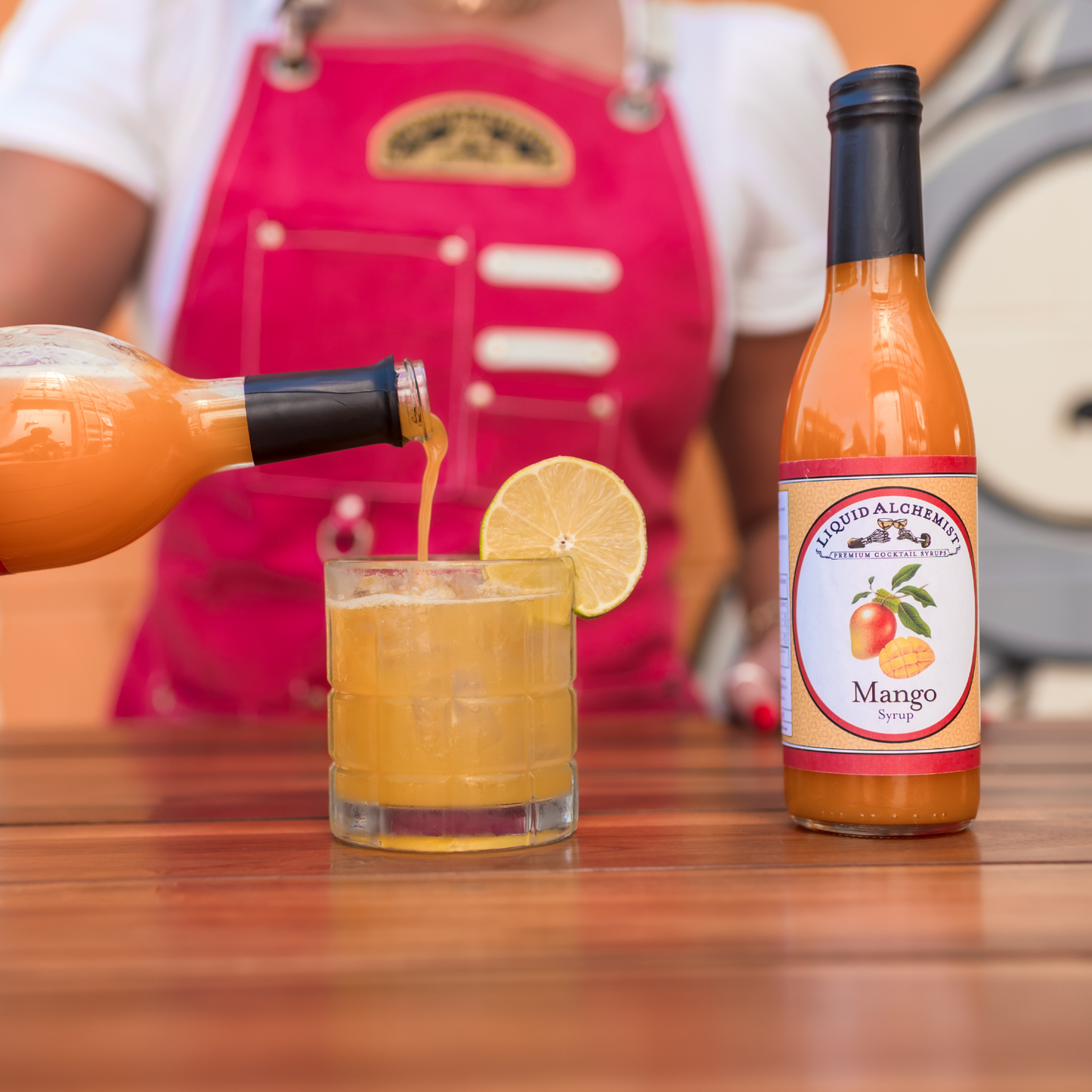 Liquid Alchemist Syrups - Mango Cocktail Syrup: 375 ML