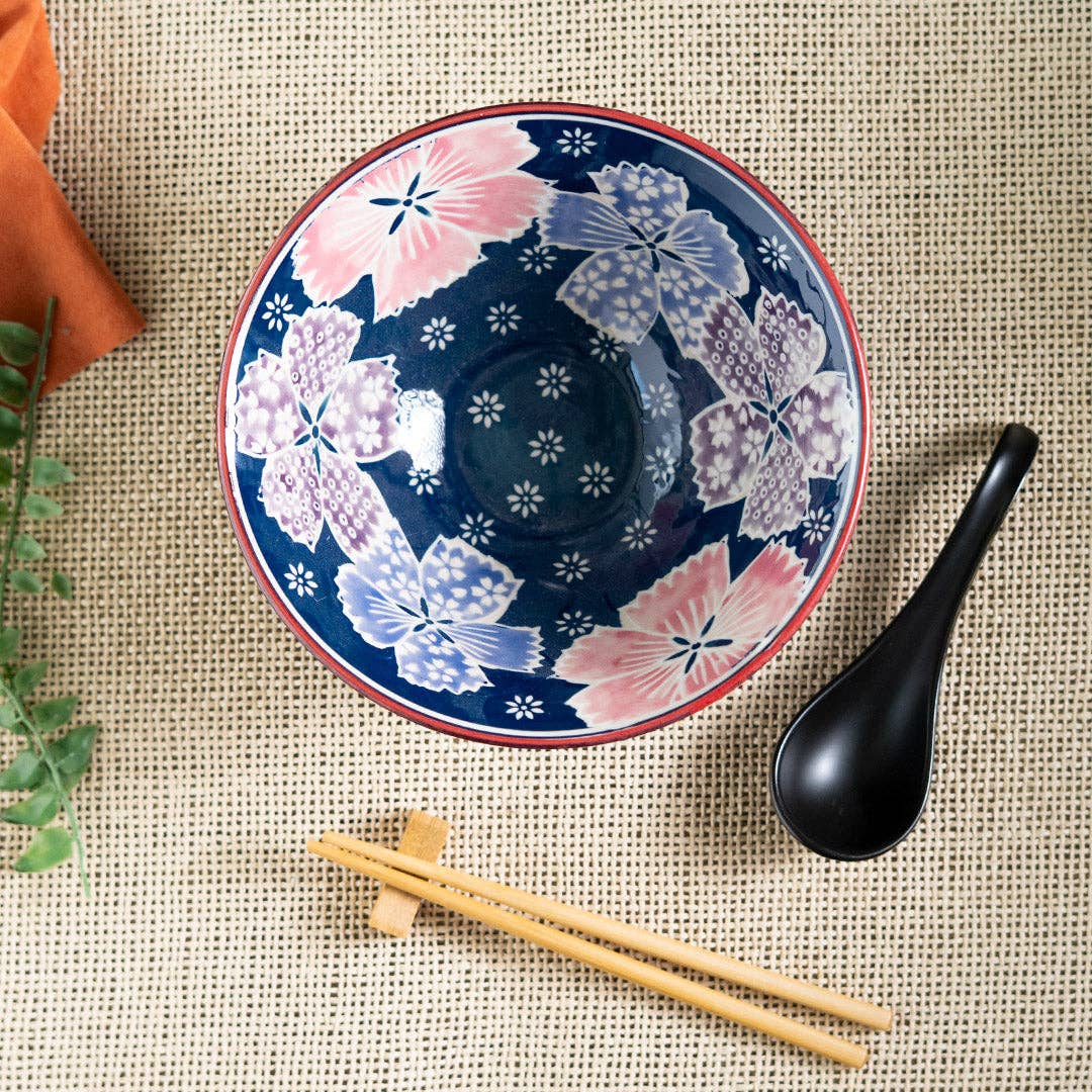 Floral Ramen Bowl Set | Urban Tokyo