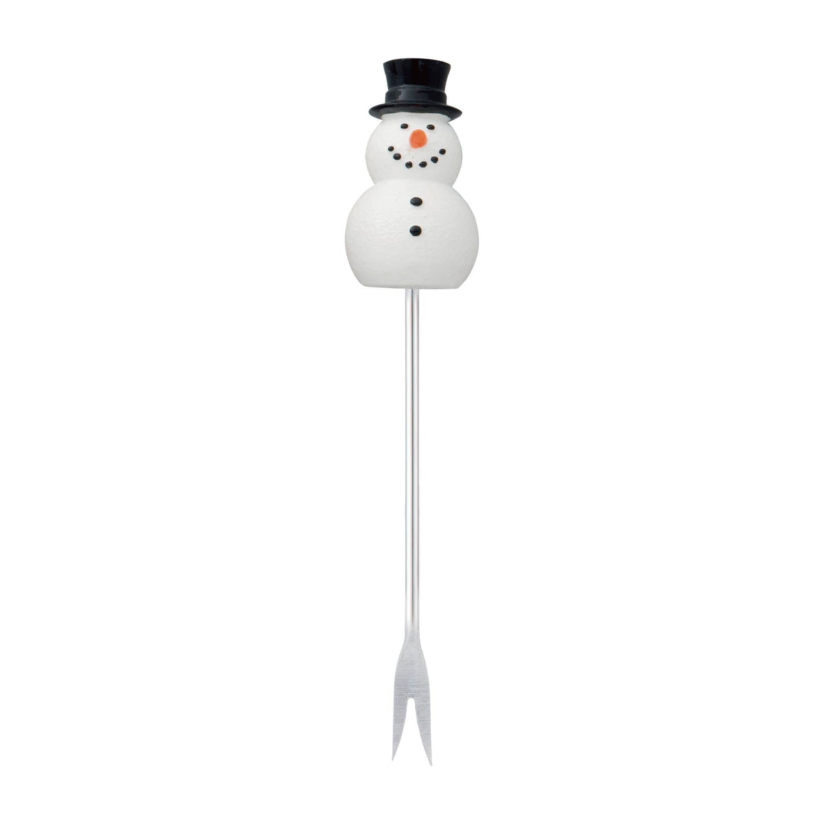 6-Piece Snowman Cocktail Pick Set