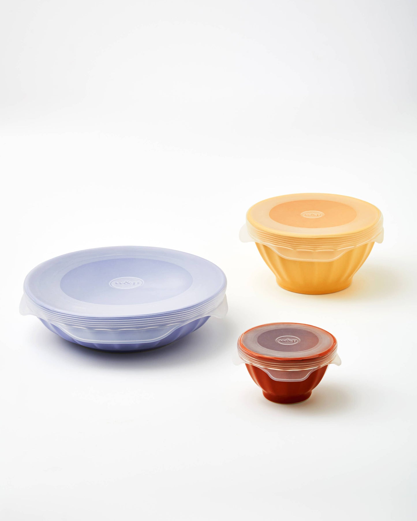 W&P - Reusable Silicone Stretch Lids - Set of 6