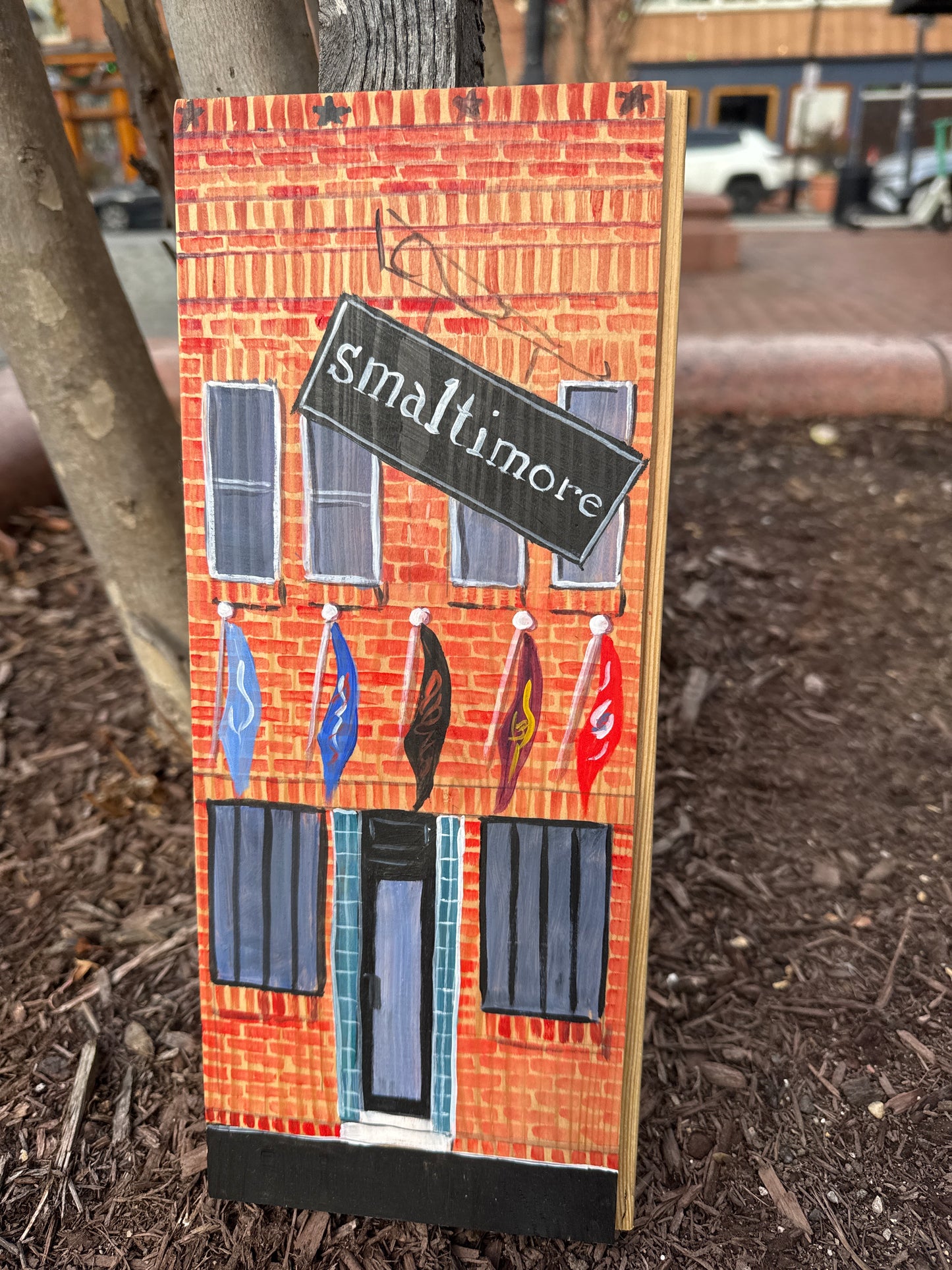 Linda Amtmann Wooden Planks - Smaltimore