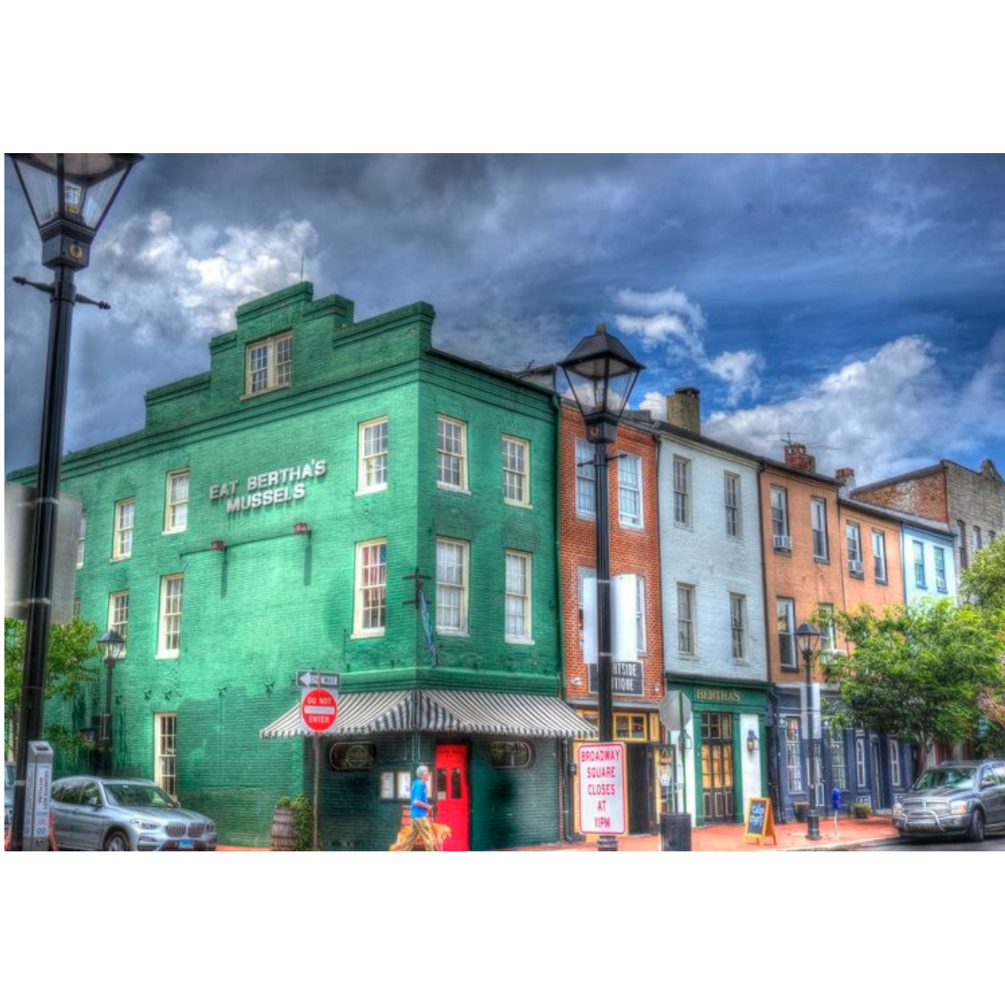 Jeff Cohen 16x20 Unframed Prints Bertha's Mussels