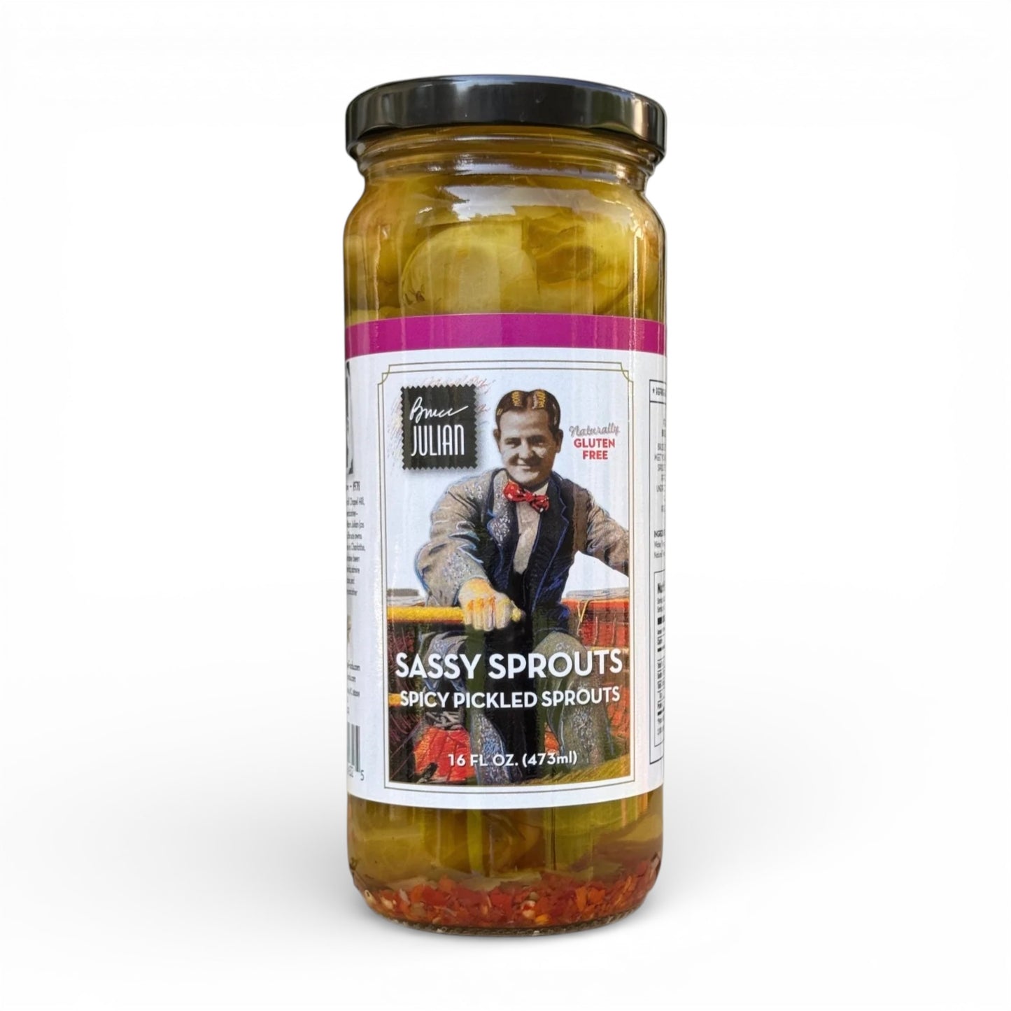 Sassy Sprouts™ – Bruce Julian Heritage Foods – 16 oz Jar