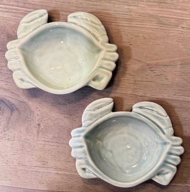 Ceramic Crab Trinket Dish