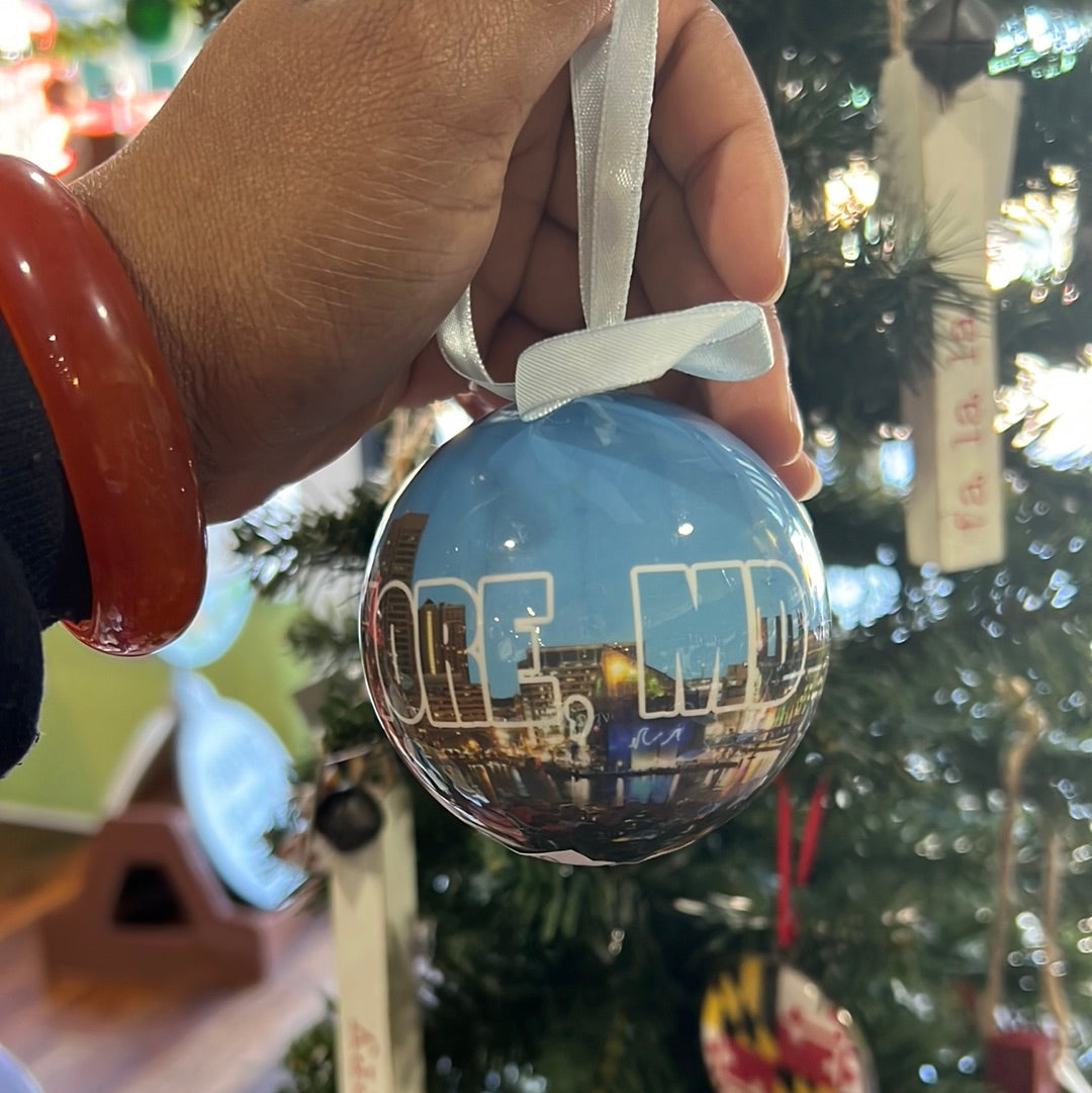 Baltimore Wrap Ornament