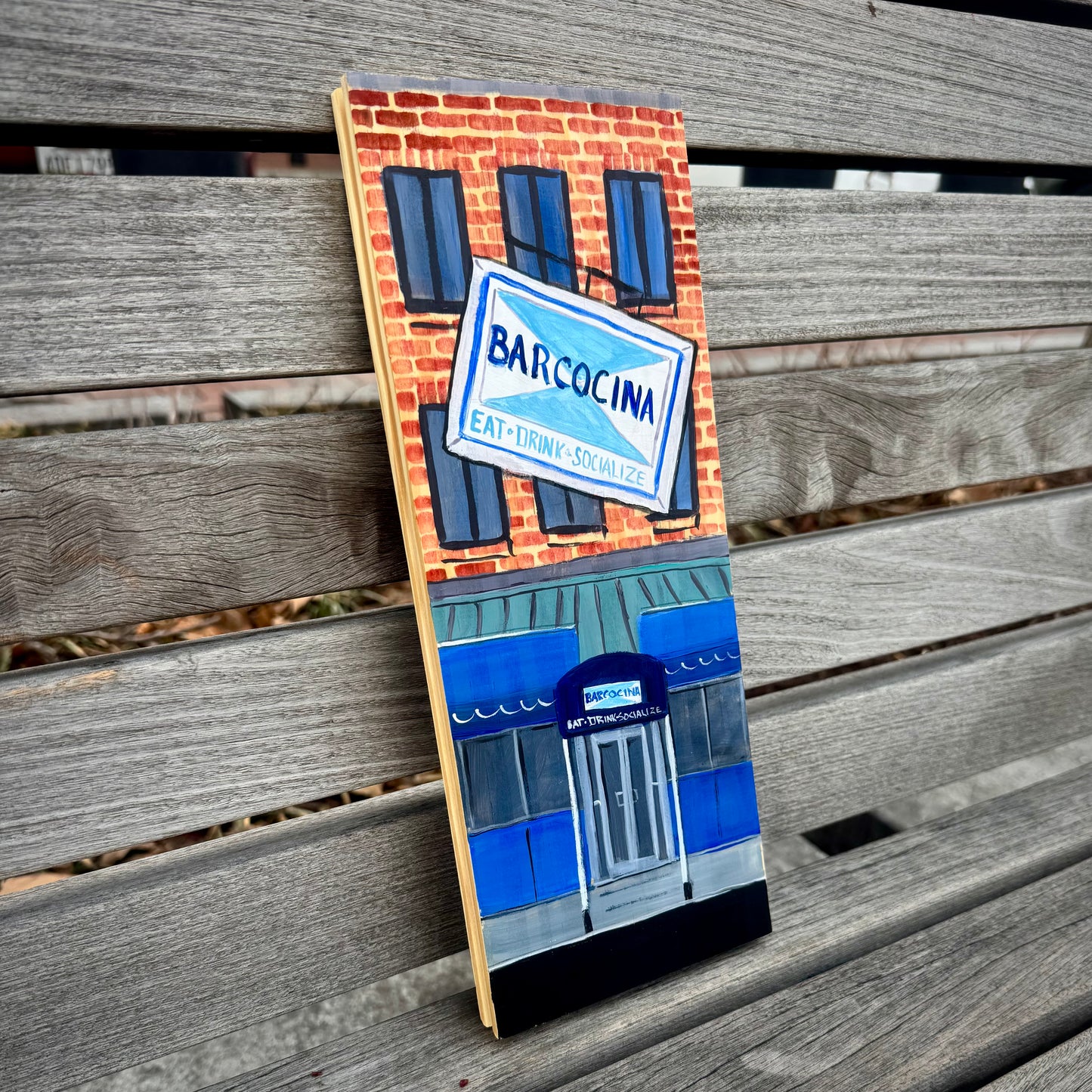 Linda Amtmann Wooden Planks- Barcocina