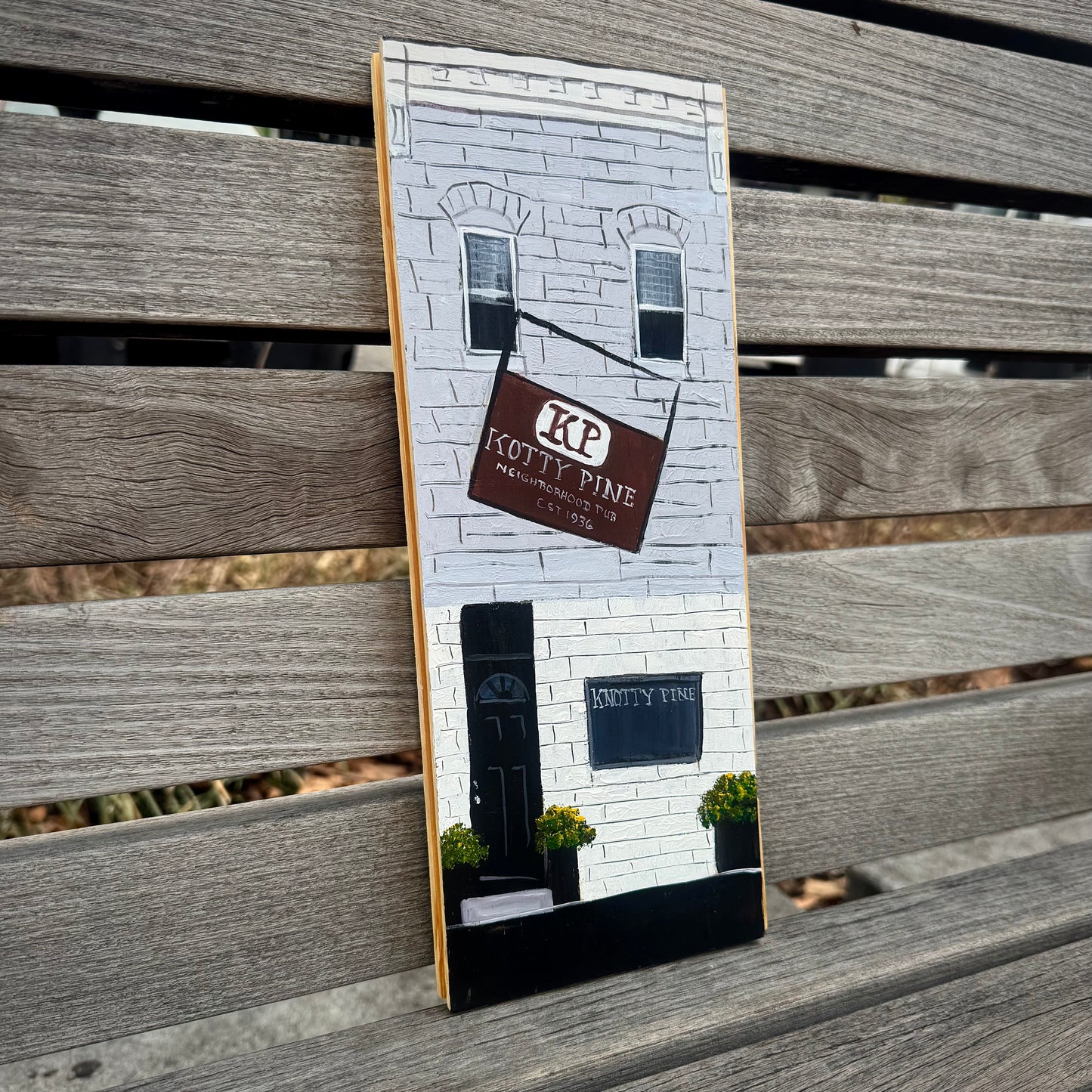 Linda Amtmann Wooden Planks- Knotty Pine