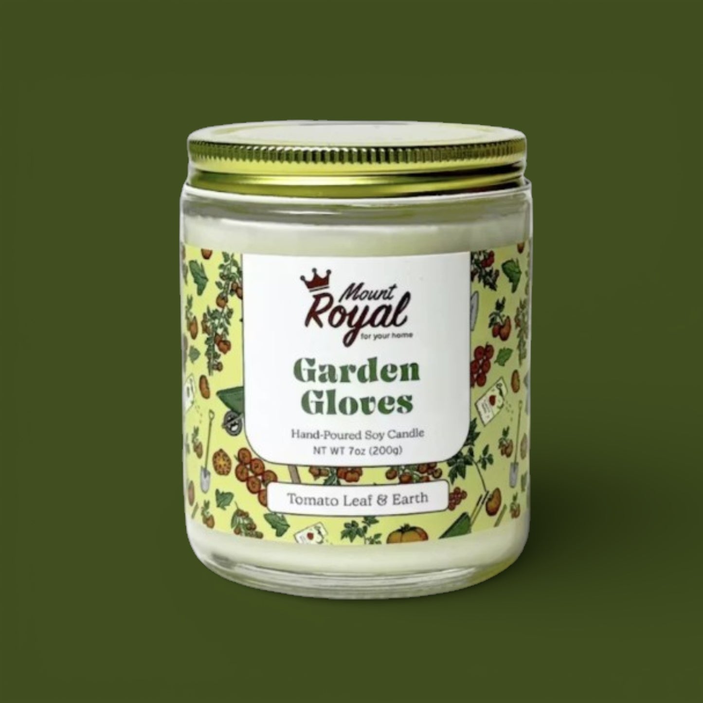 Garden Gloves Candle