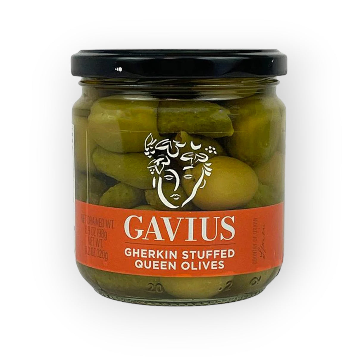 Gavius Gherkin Stuffed Queen Olives The Seasoned Olive