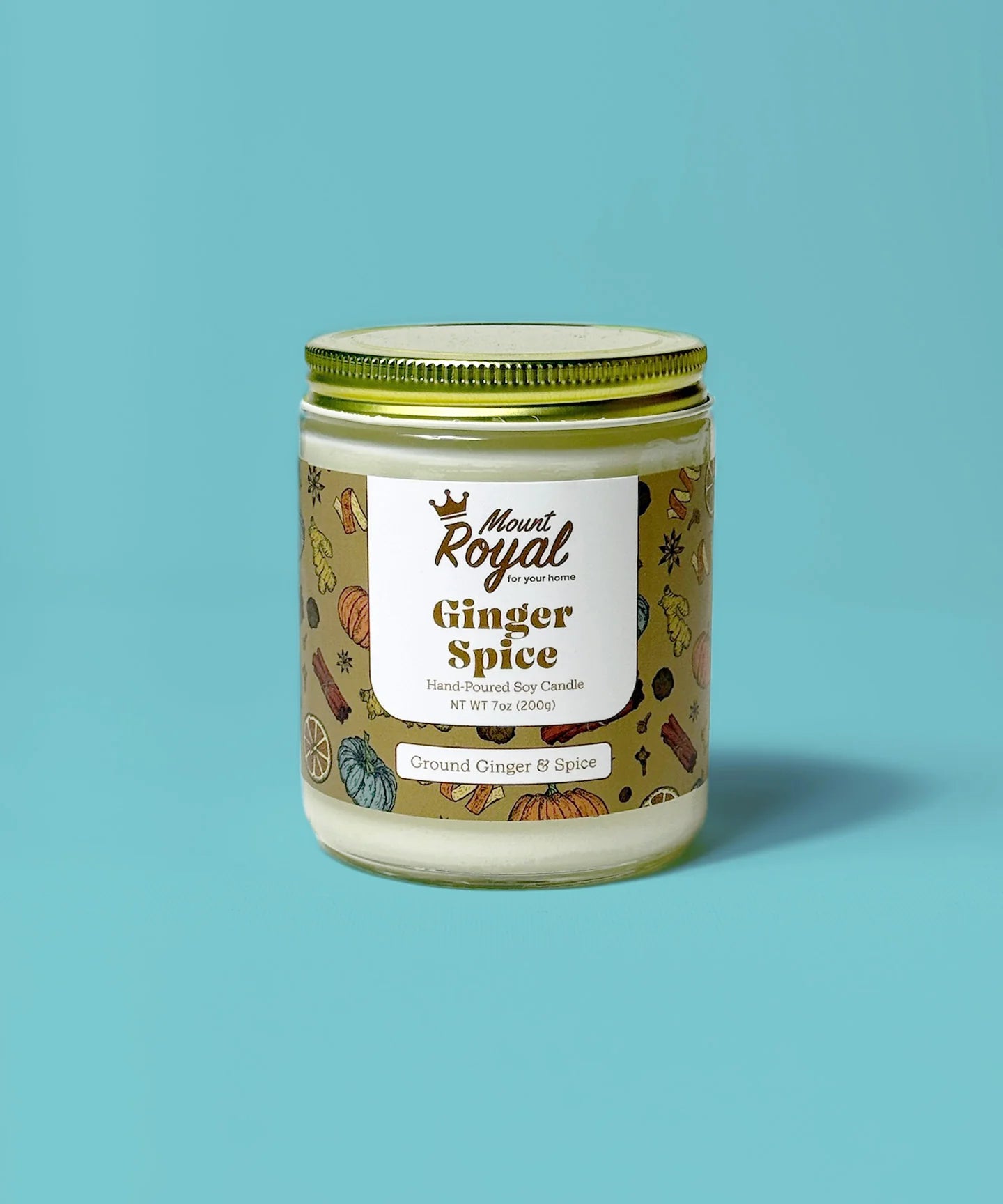 Ginger Spice Soy Wax Candle – Mount Royal Soaps