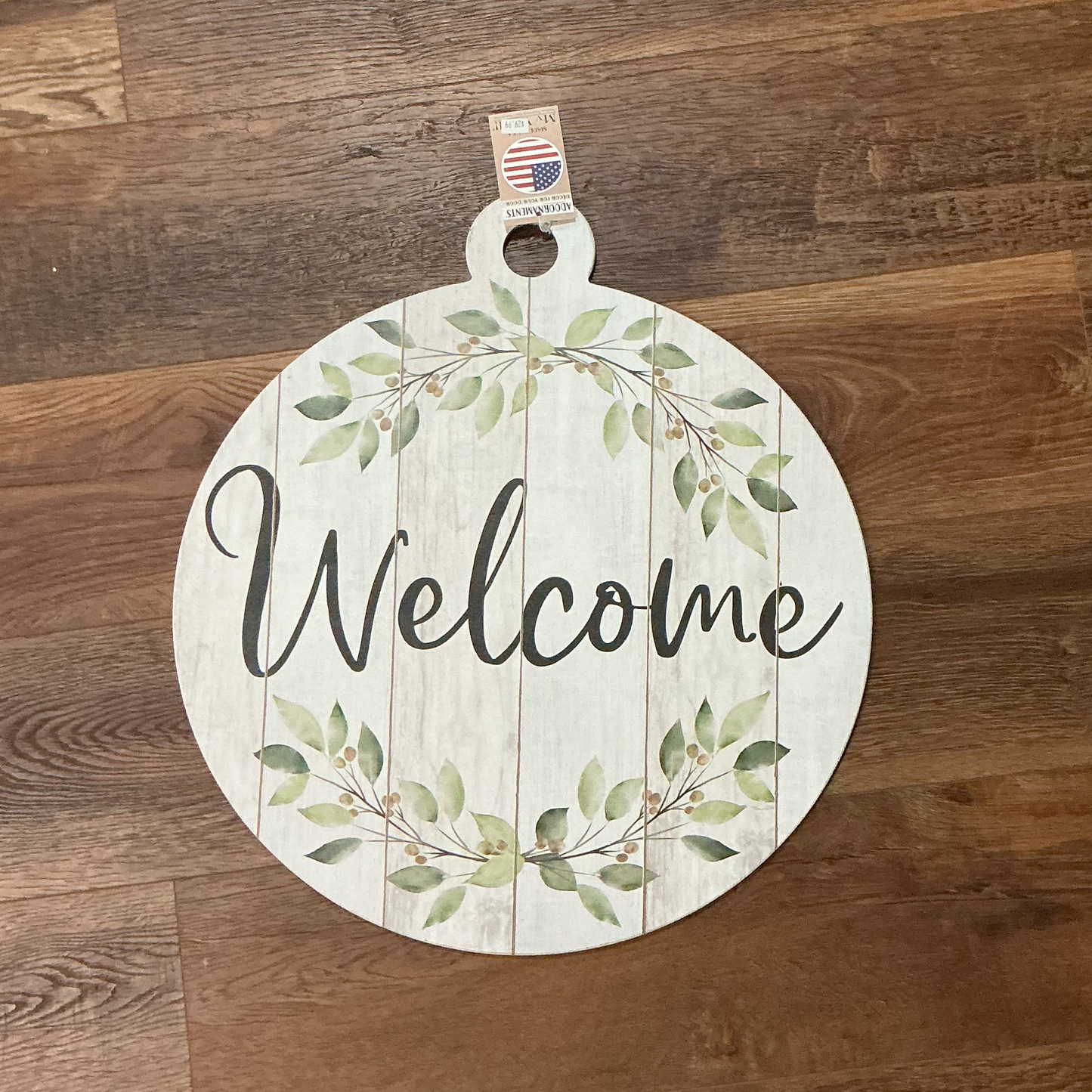 My Word! Adoornament - Welcome (White)