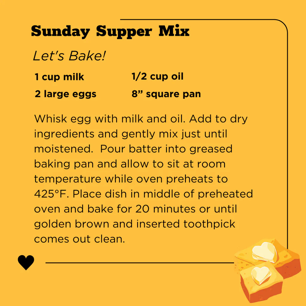 Love & Cornbread - Sunday Supper Cornbread Mix
