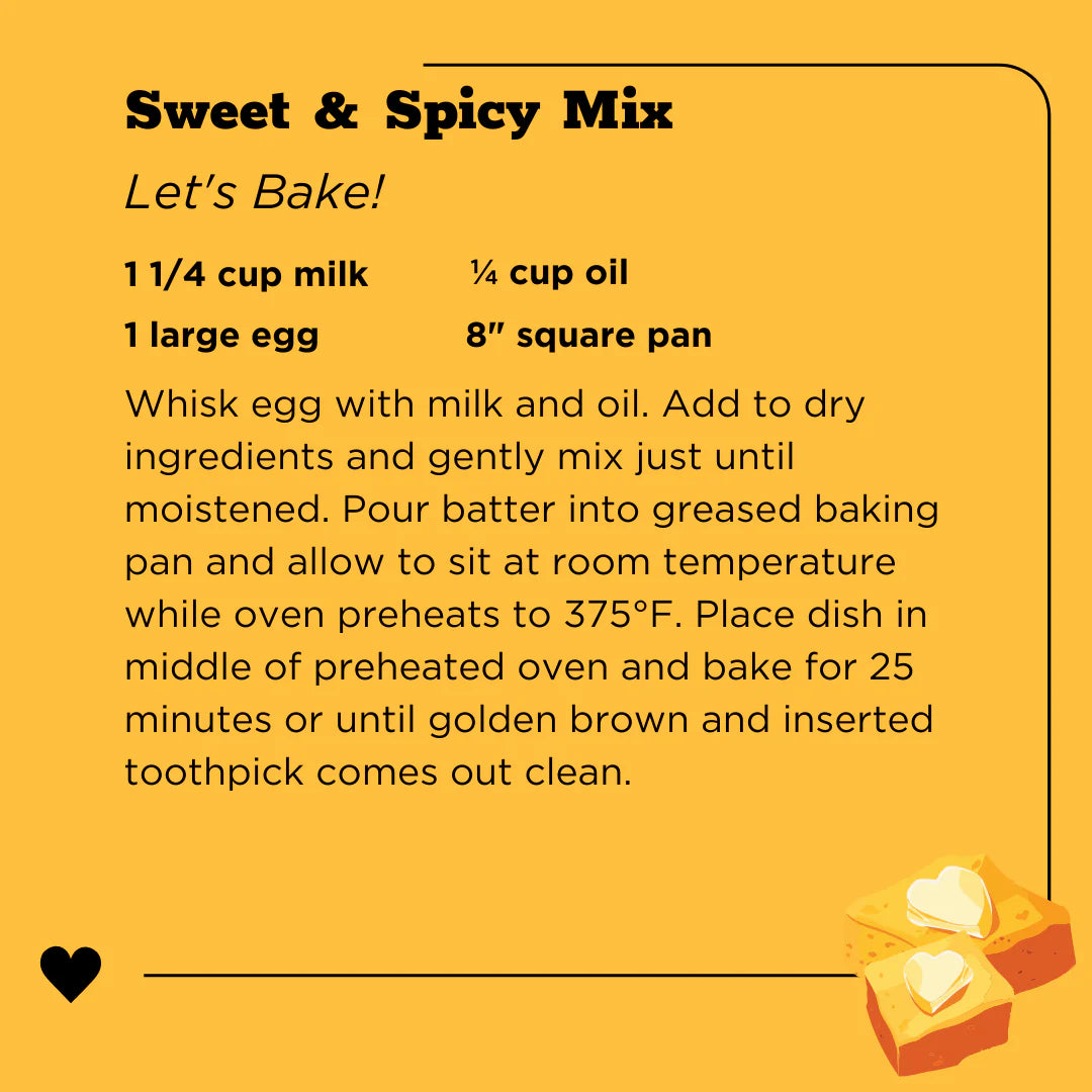 Love & Cornbread - Sweet & Spicy Cornbread Mix
