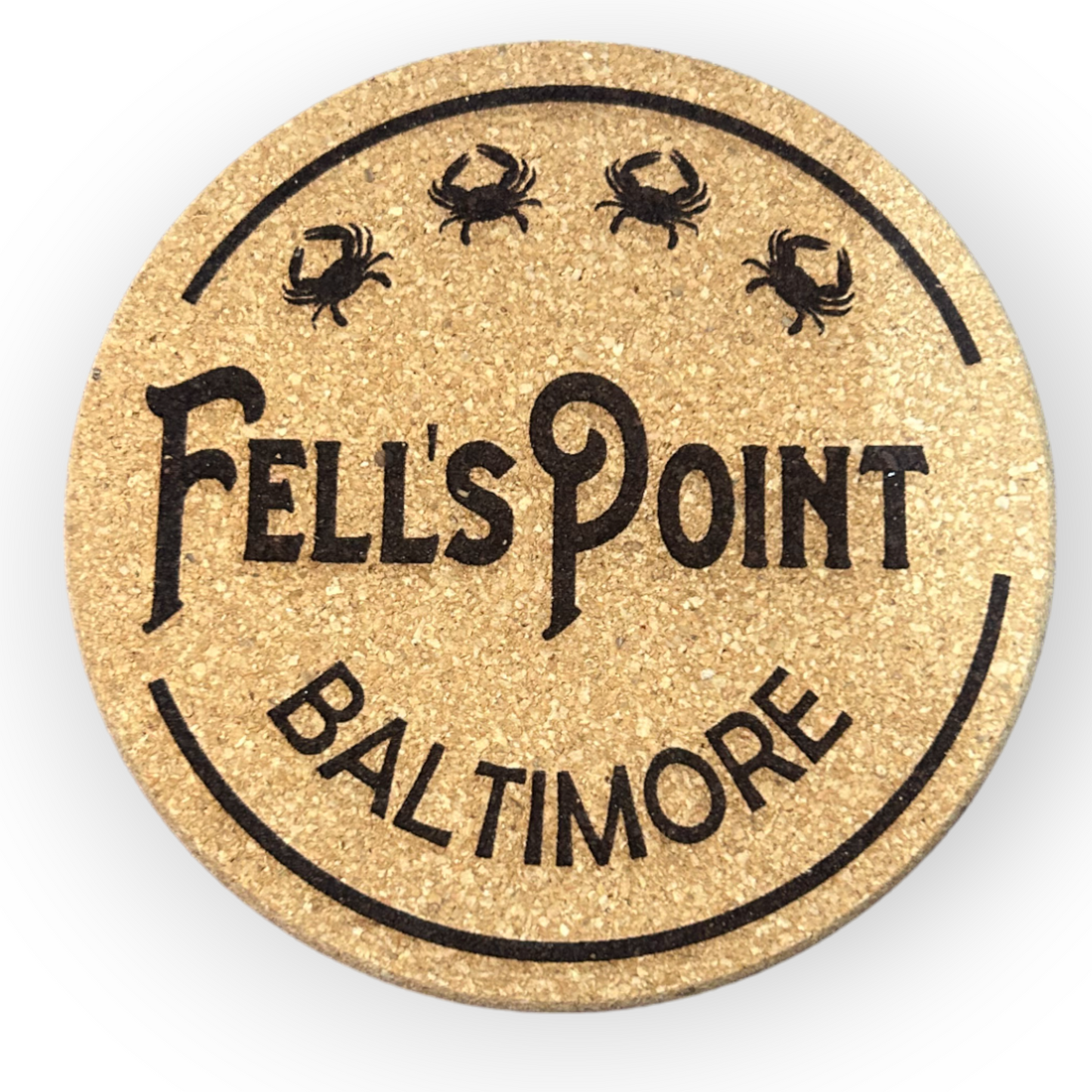 Leroy Cork Coasters Fell's Point Small Crabs