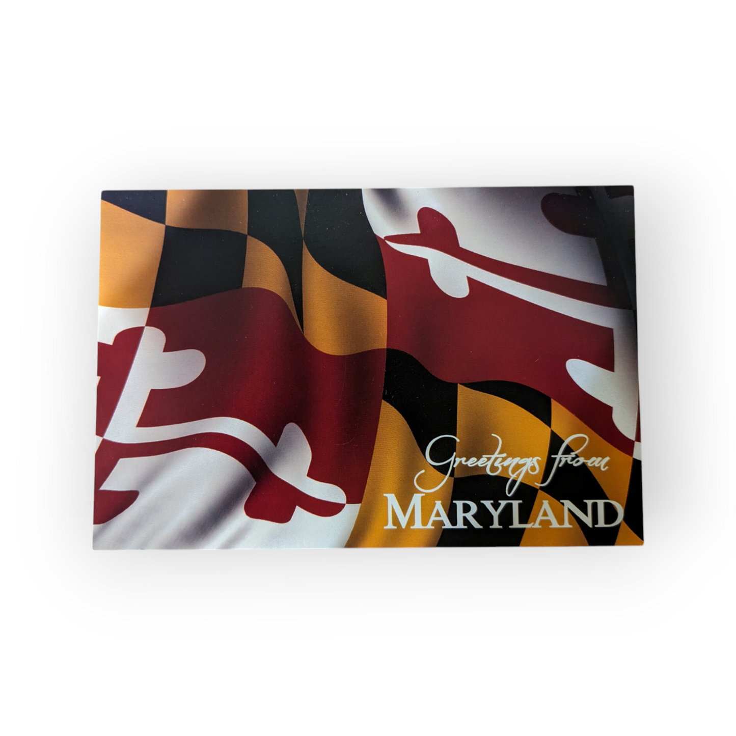 Postcard Maryland Flag